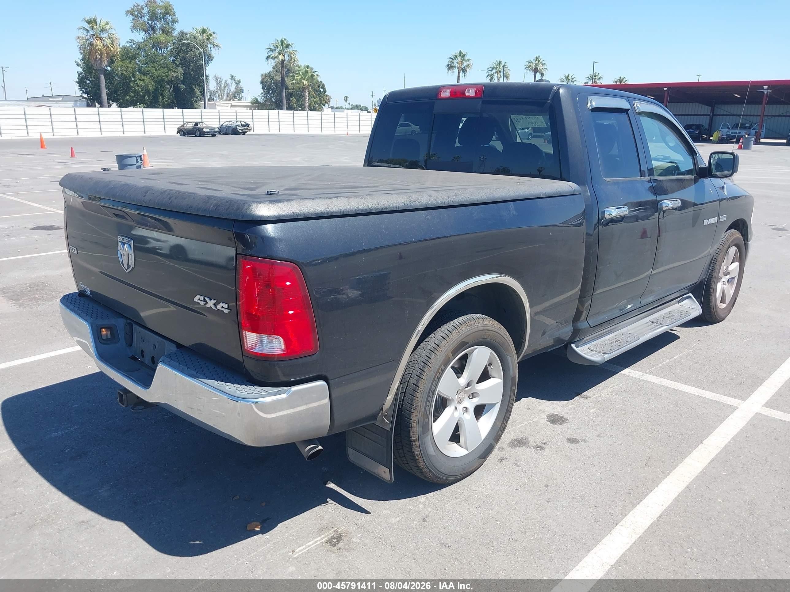 2009 Dodge Ram 1500 Slt/sport/trx Черный vin: 1D3HV18T69S739990