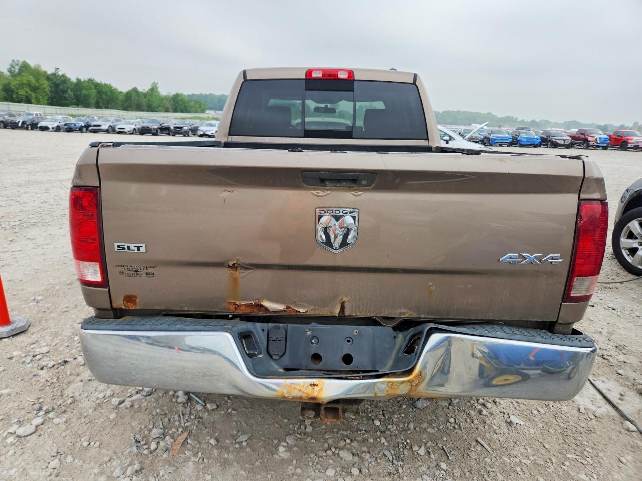2009 Dodge Ram 1500 Tan vin: 1D3HV18T69S751489