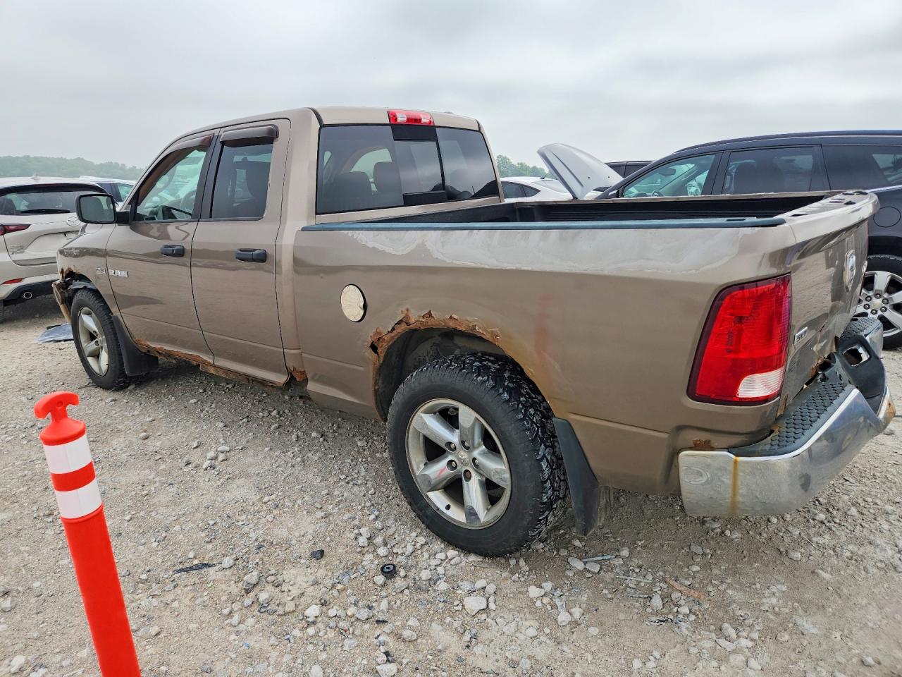 2009 Dodge Ram 1500 Tan vin: 1D3HV18T69S751489