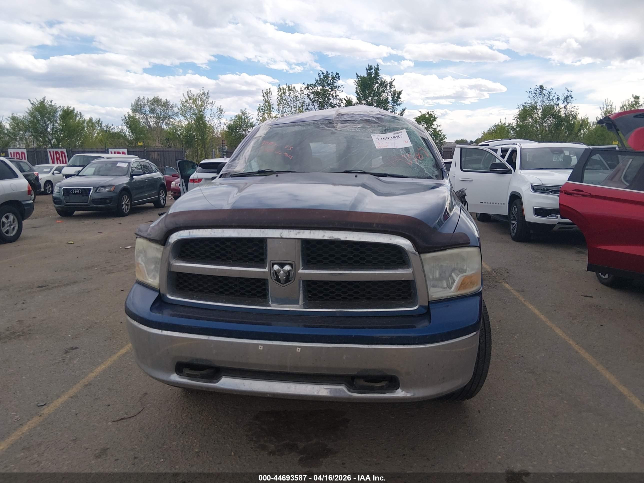 2009 Dodge Ram 1500 Slt/sport/trx Blue vin: 1D3HV18T69S810167