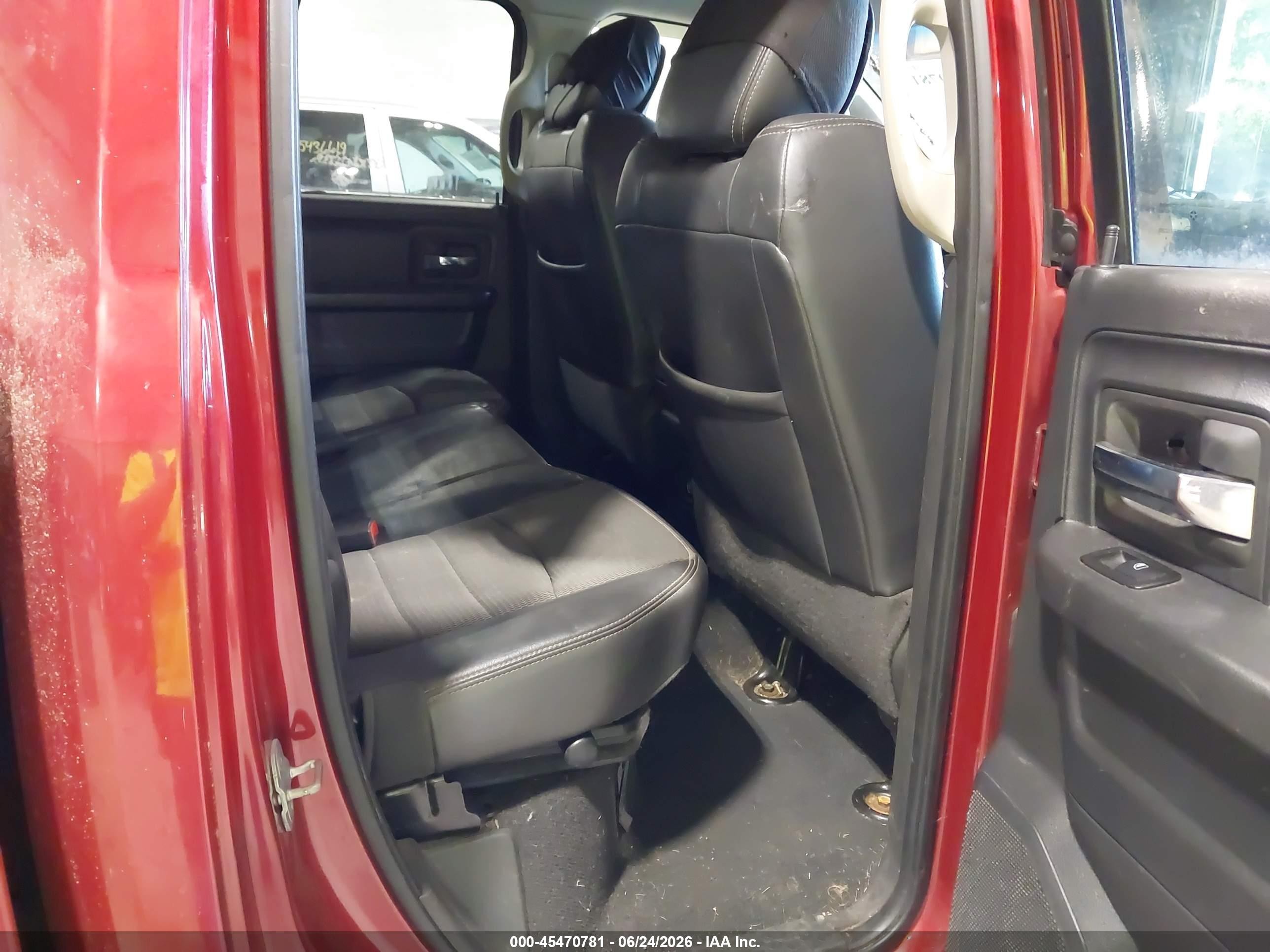 2009 Dodge Ram 1500 Slt/sport/trx Red vin: 1D3HV18T79S702589
