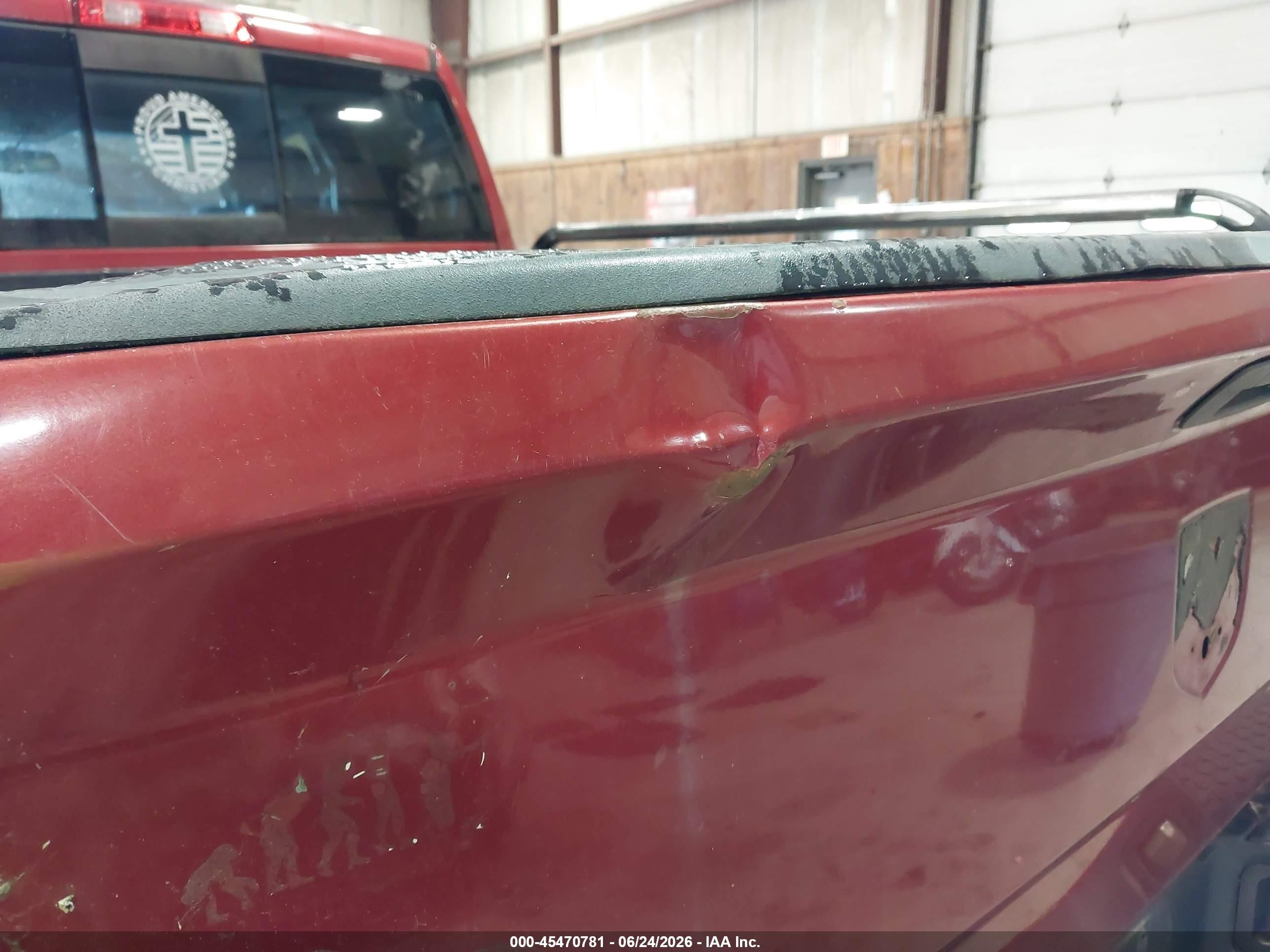 2009 Dodge Ram 1500 Slt/sport/trx Red vin: 1D3HV18T79S702589