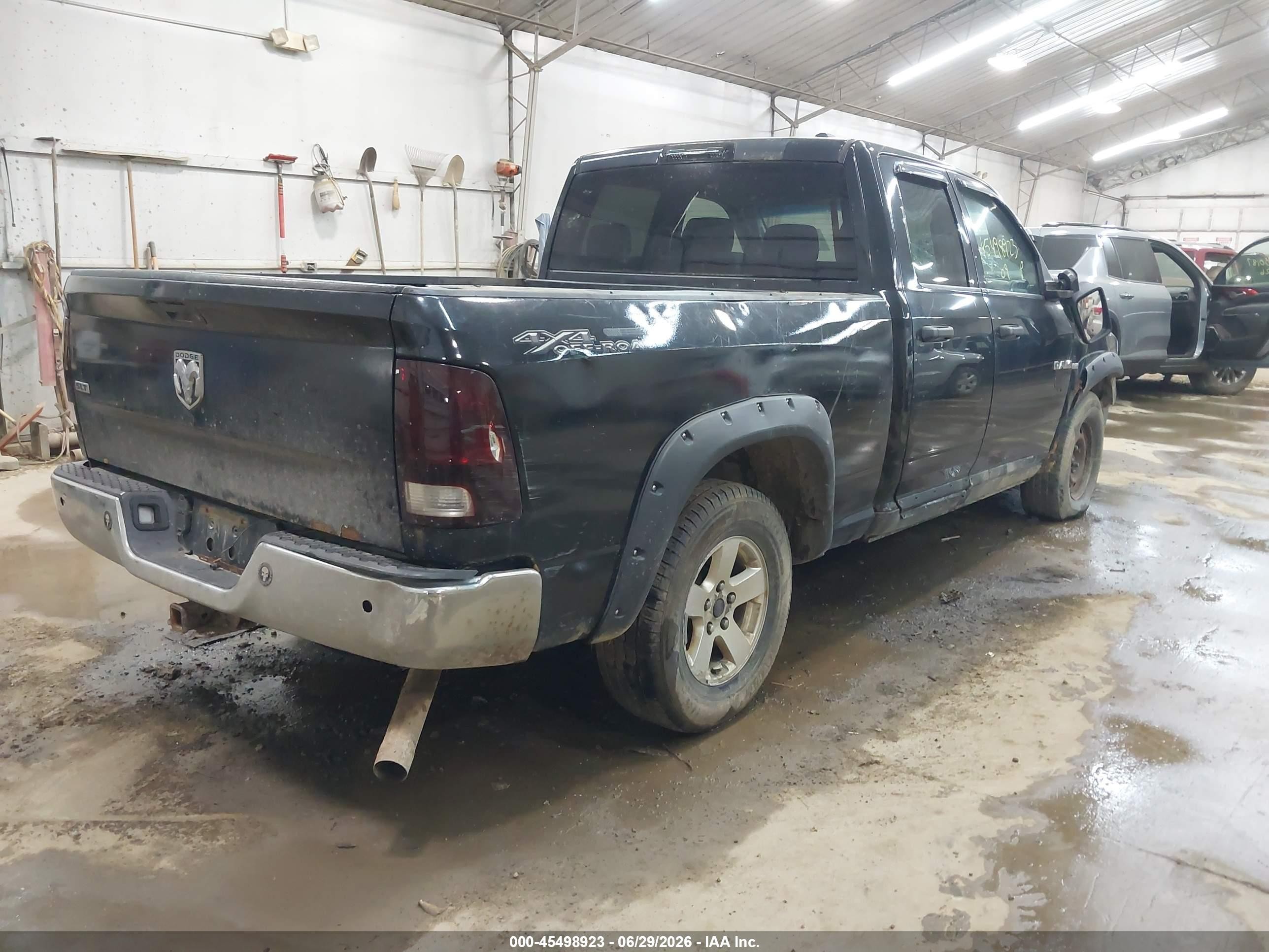 2009 Dodge Ram 1500 Slt/sport Black vin: 1D3HV18T79S820920