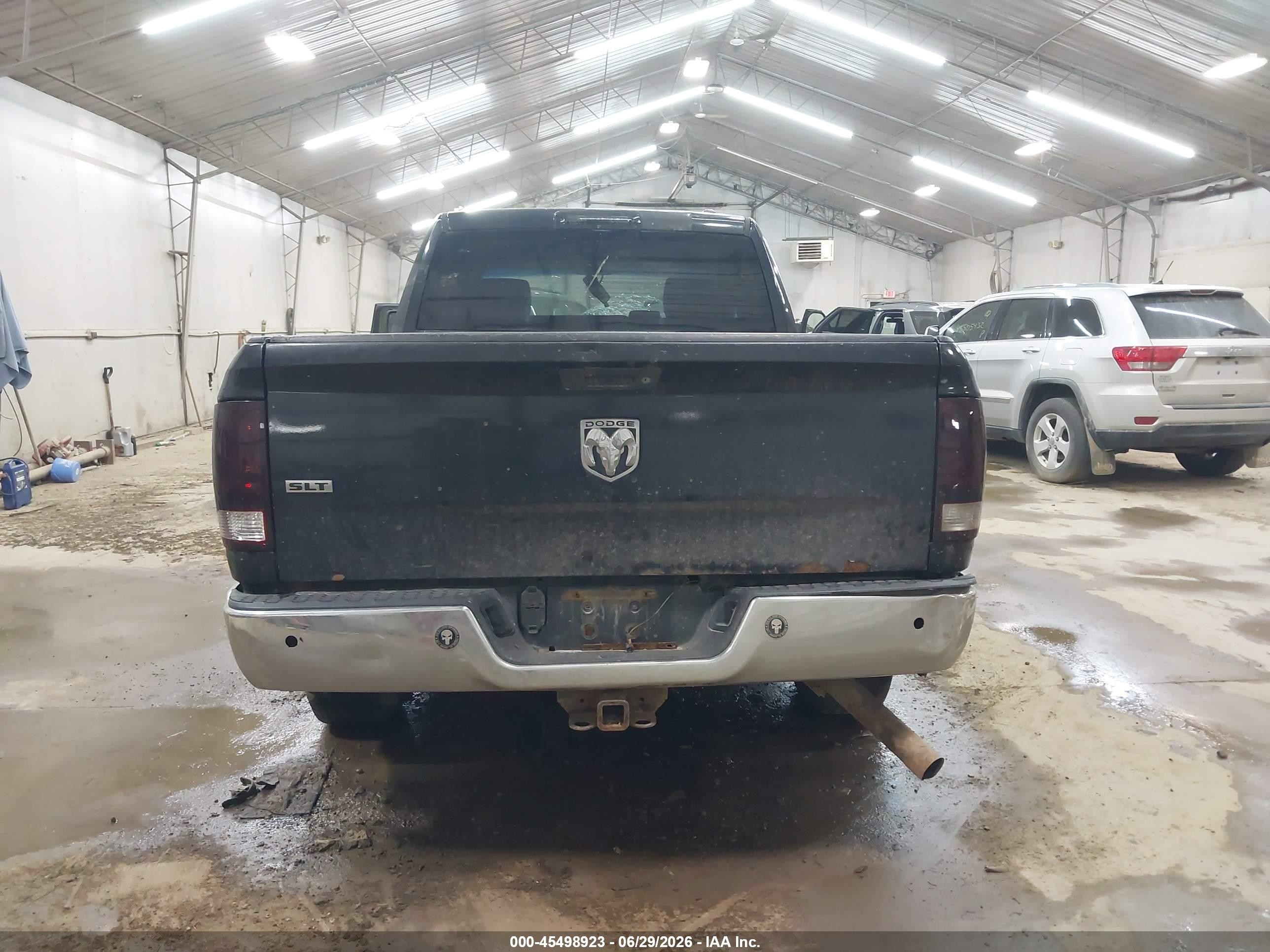 2009 Dodge Ram 1500 Slt/sport Black vin: 1D3HV18T79S820920