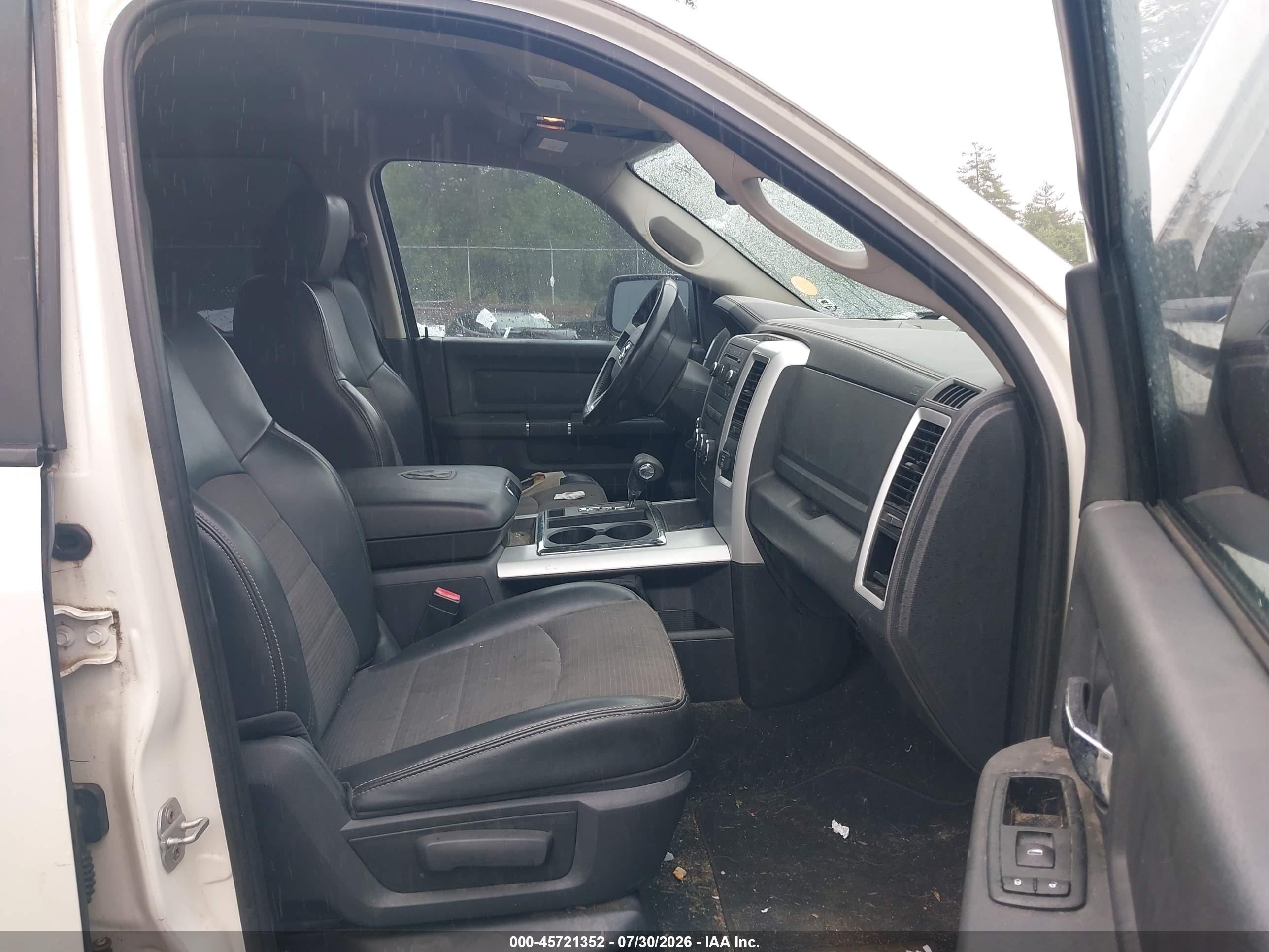 2009 Dodge Ram 1500 Slt/sport/trx Белый vin: 1D3HV18T89S799026
