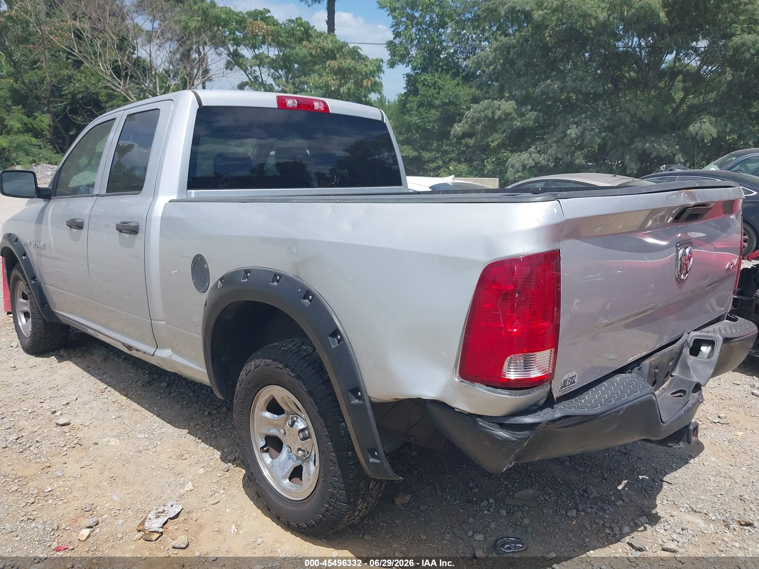 2009 Dodge Ram 1500 St Silver vin: 1D3HV18T89S808324