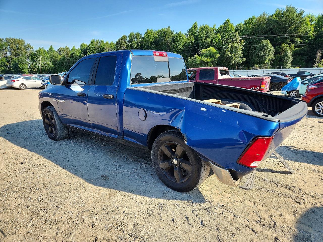 2009 Dodge Ram 1500 Синий vin: 1D3HV18T99S724867