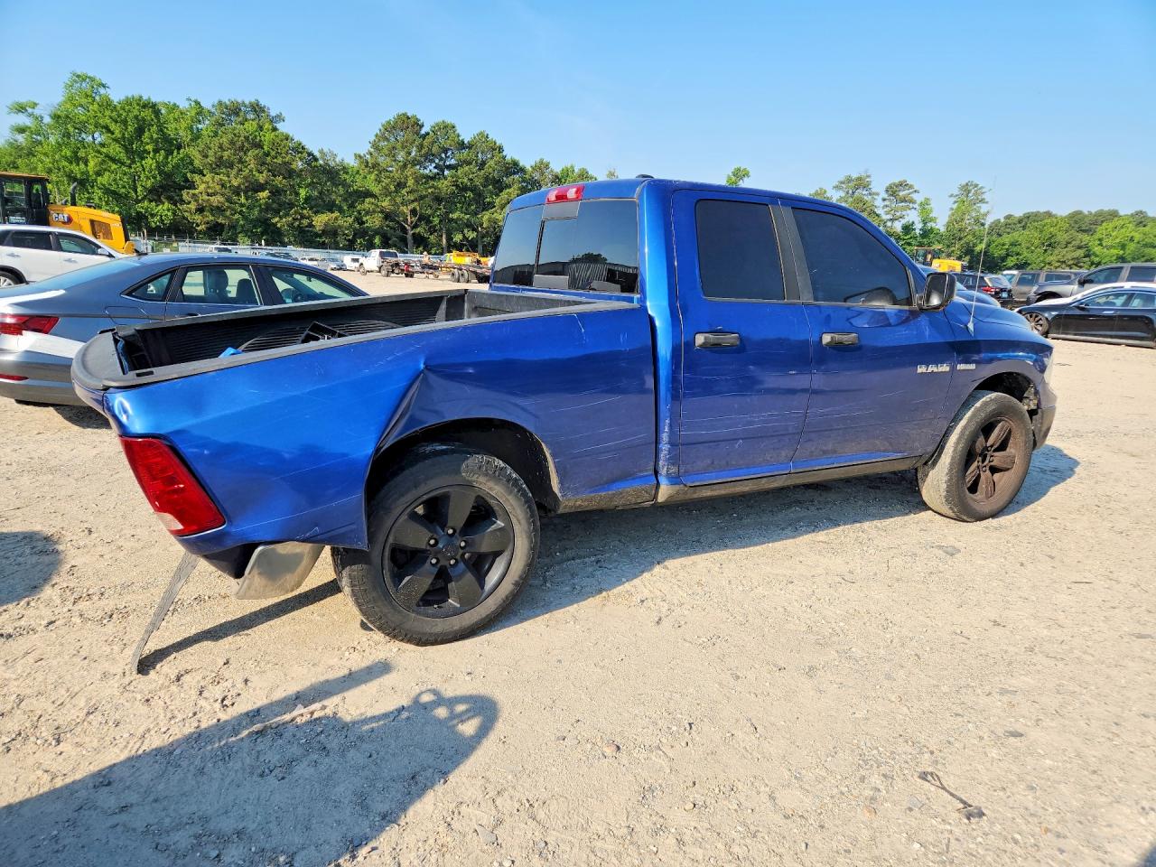 2009 Dodge Ram 1500 Синий vin: 1D3HV18T99S724867