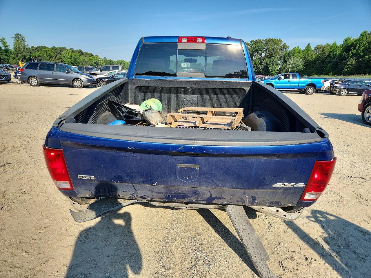 2009 Dodge Ram 1500 Синий vin: 1D3HV18T99S724867