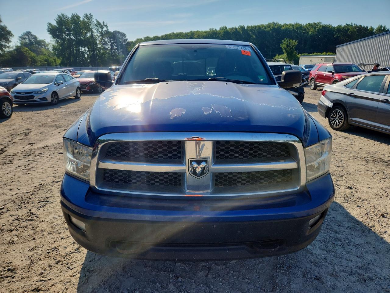 2009 Dodge Ram 1500 Синий vin: 1D3HV18T99S724867
