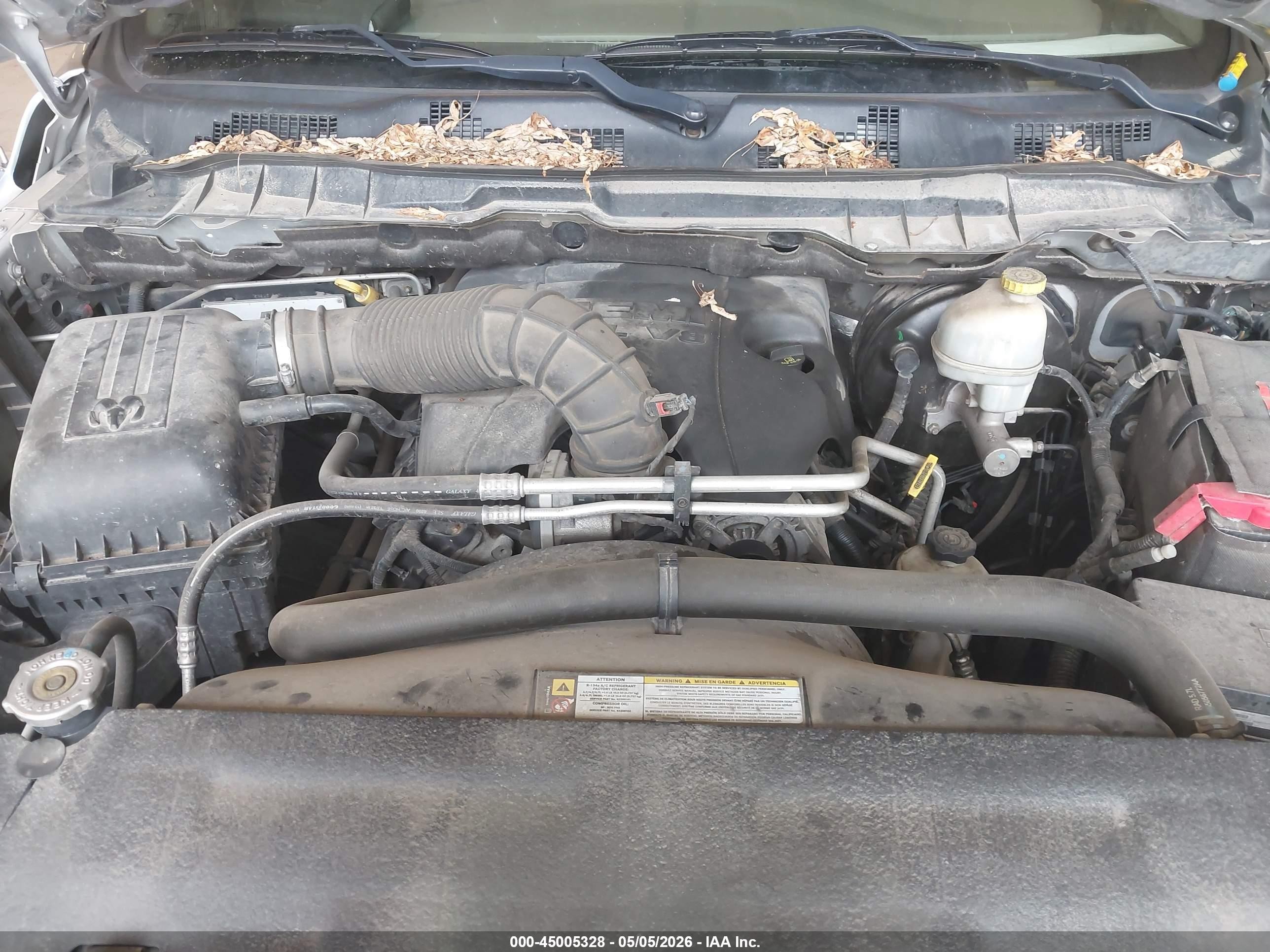 2009 Dodge Ram 1500 Slt/sport/trx Silver vin: 1D3HV18T99S726697