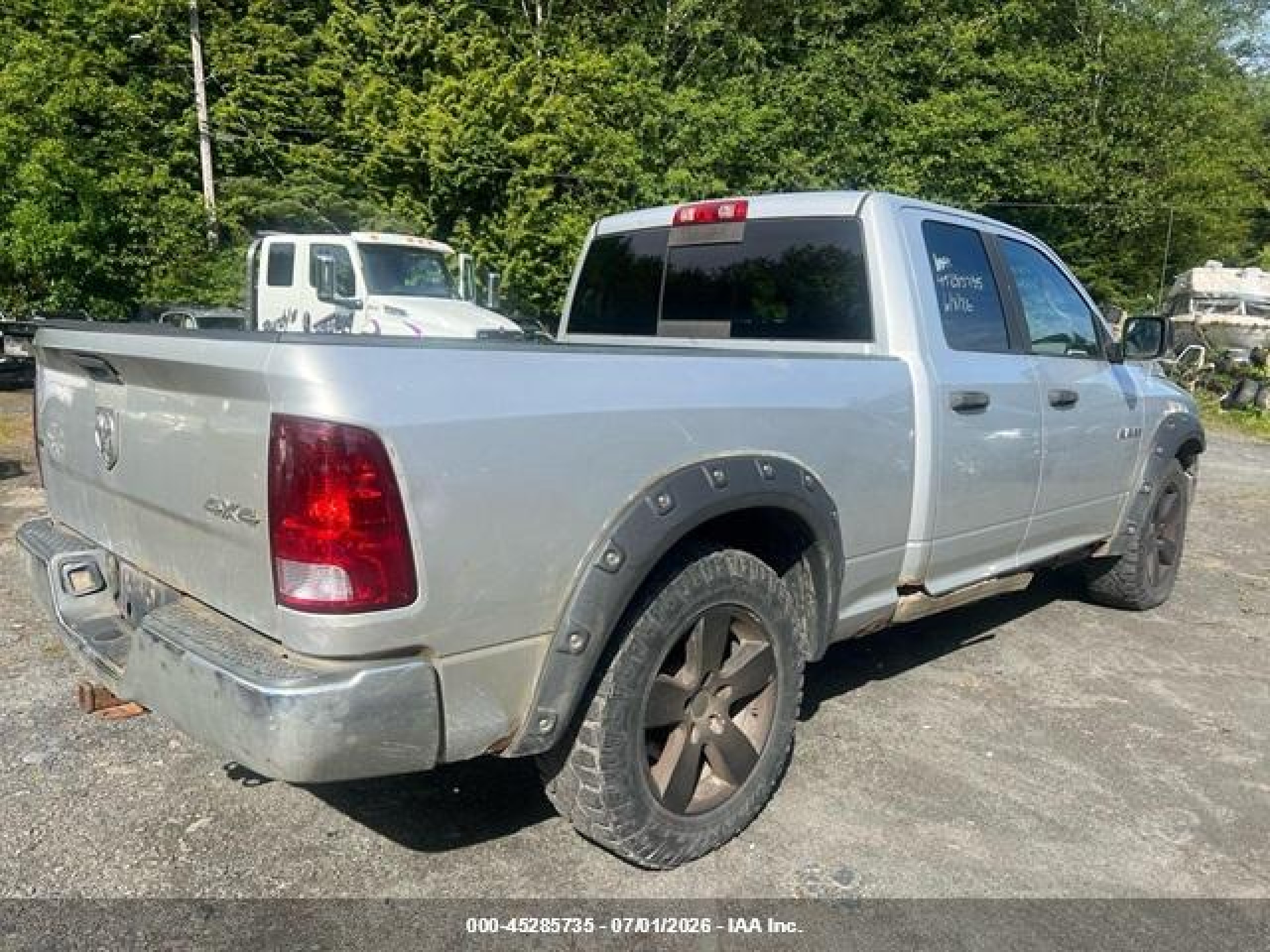 2009 Dodge Ram 1500 Slt/sport/trx Silver vin: 1D3HV18T99S735013