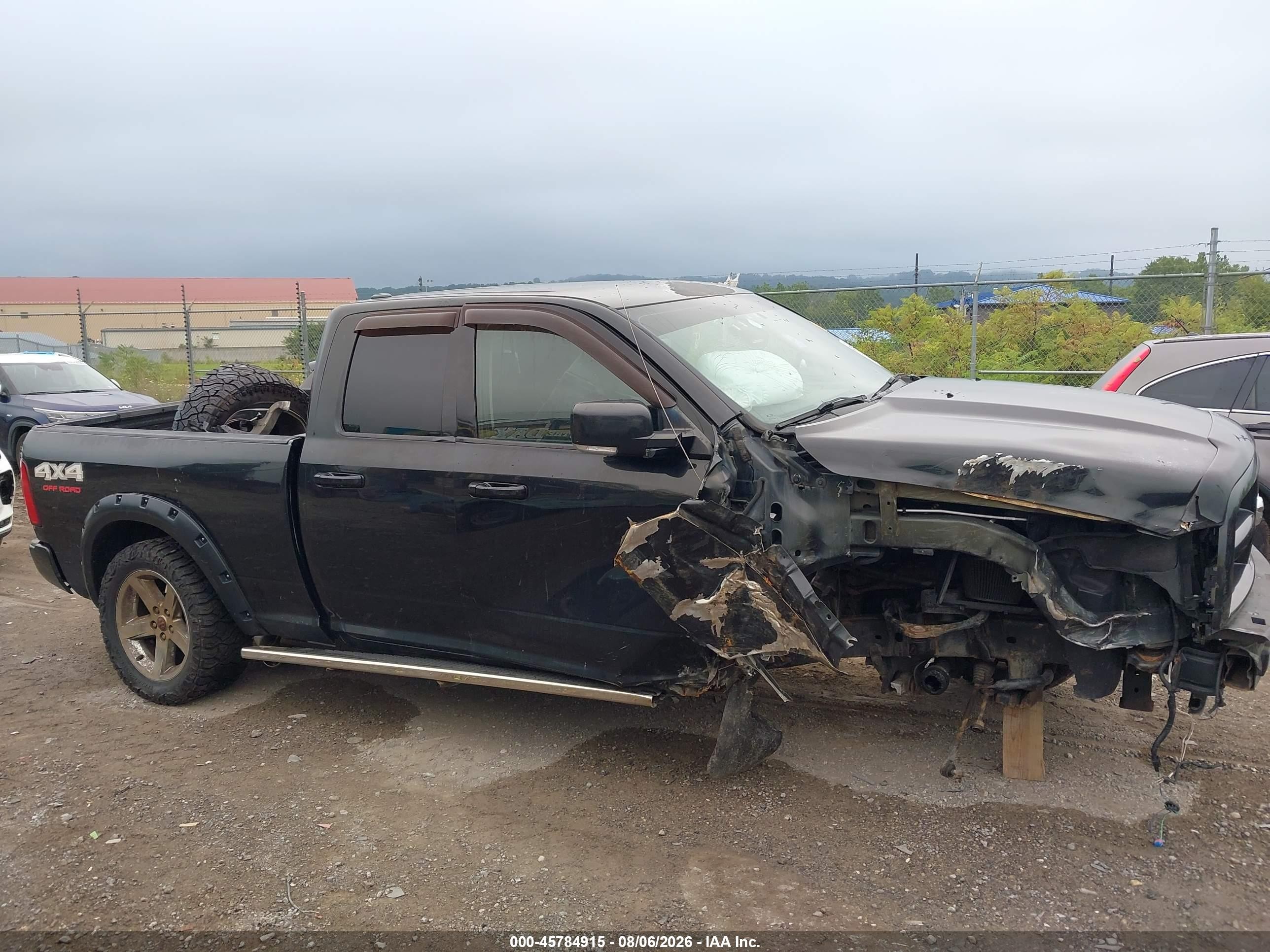 2009 Dodge Ram 1500 Slt/sport Черный vin: 1D3HV18T99S823351