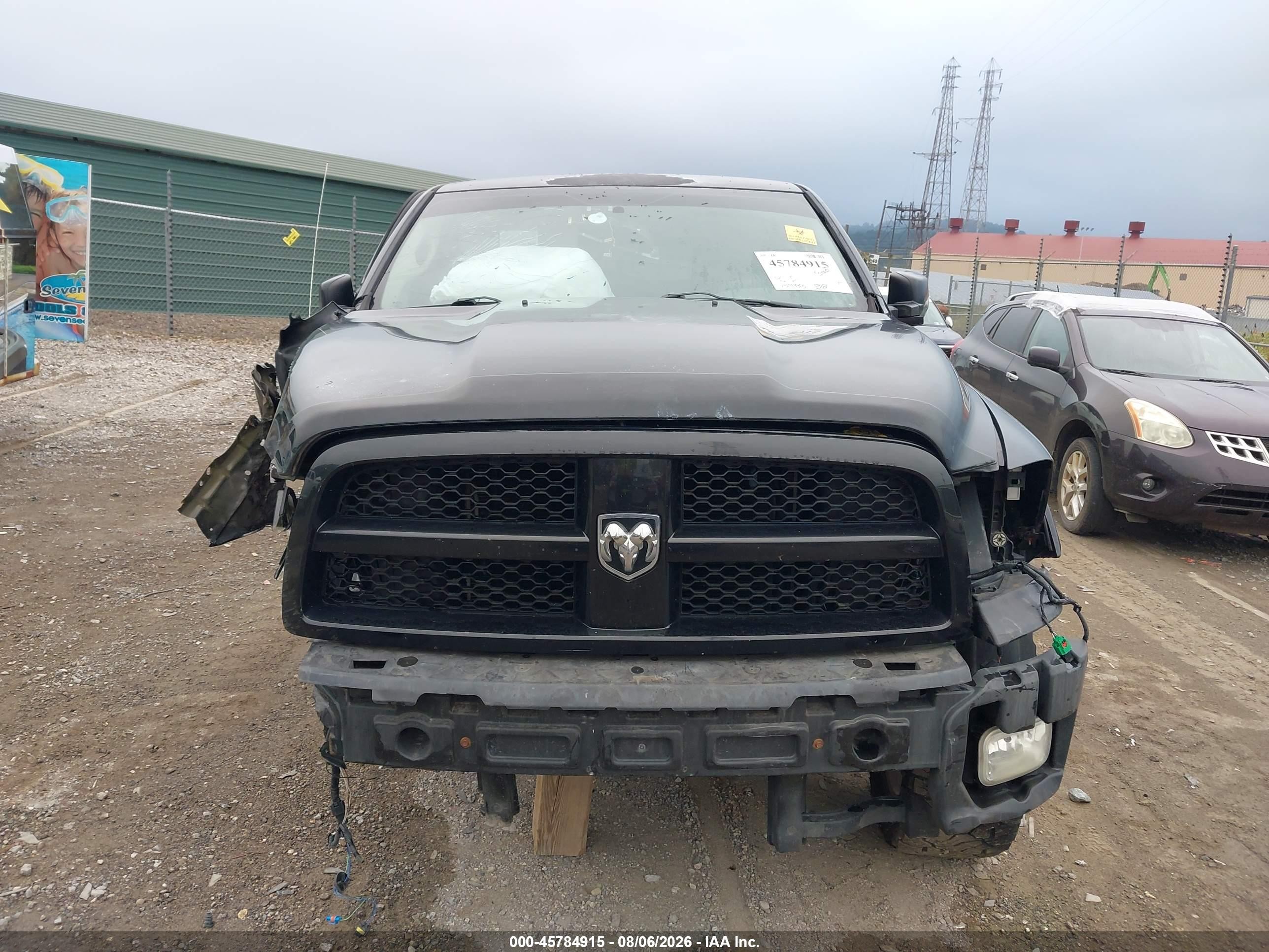2009 Dodge Ram 1500 Slt/sport Черный vin: 1D3HV18T99S823351