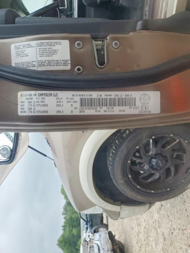 2009 Dodge Ram 1500 Желто-коричневый vin: 1D3HV18TX9S763399
