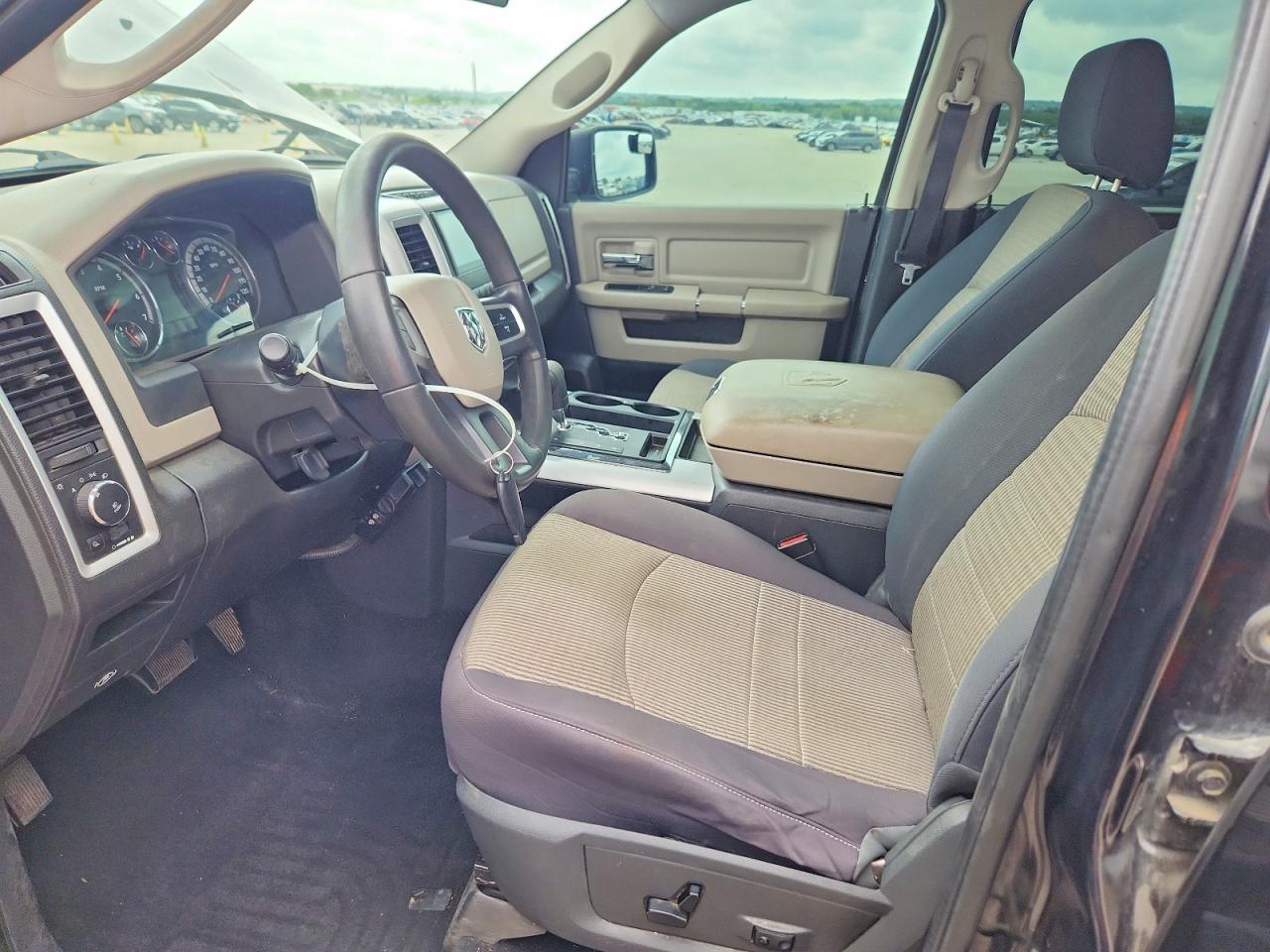 2009 Dodge Ram 1500 Черный vin: 1D3HV18TX9S781286