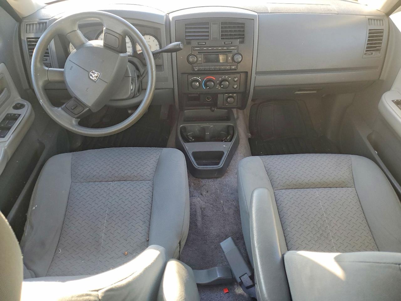 2007 Dodge Dakota Quad Синий vin: 1D3HW28P37S172074