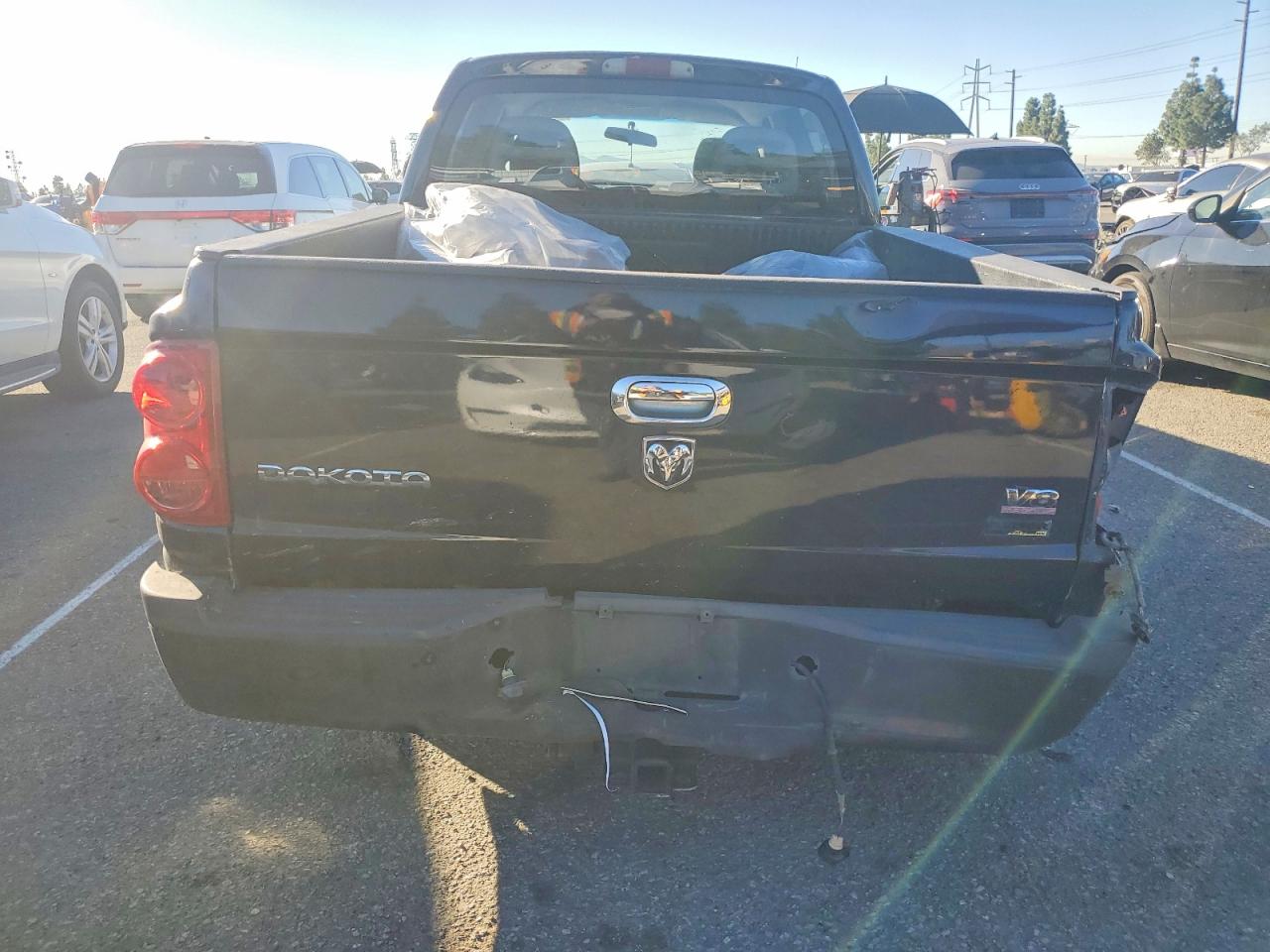 2007 Dodge Dakota Quad Синий vin: 1D3HW28P37S172074