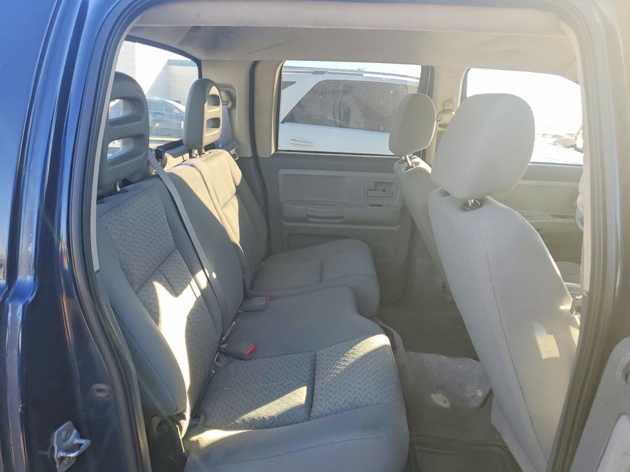 2007 Dodge Dakota Quad Синий vin: 1D3HW28P37S172074