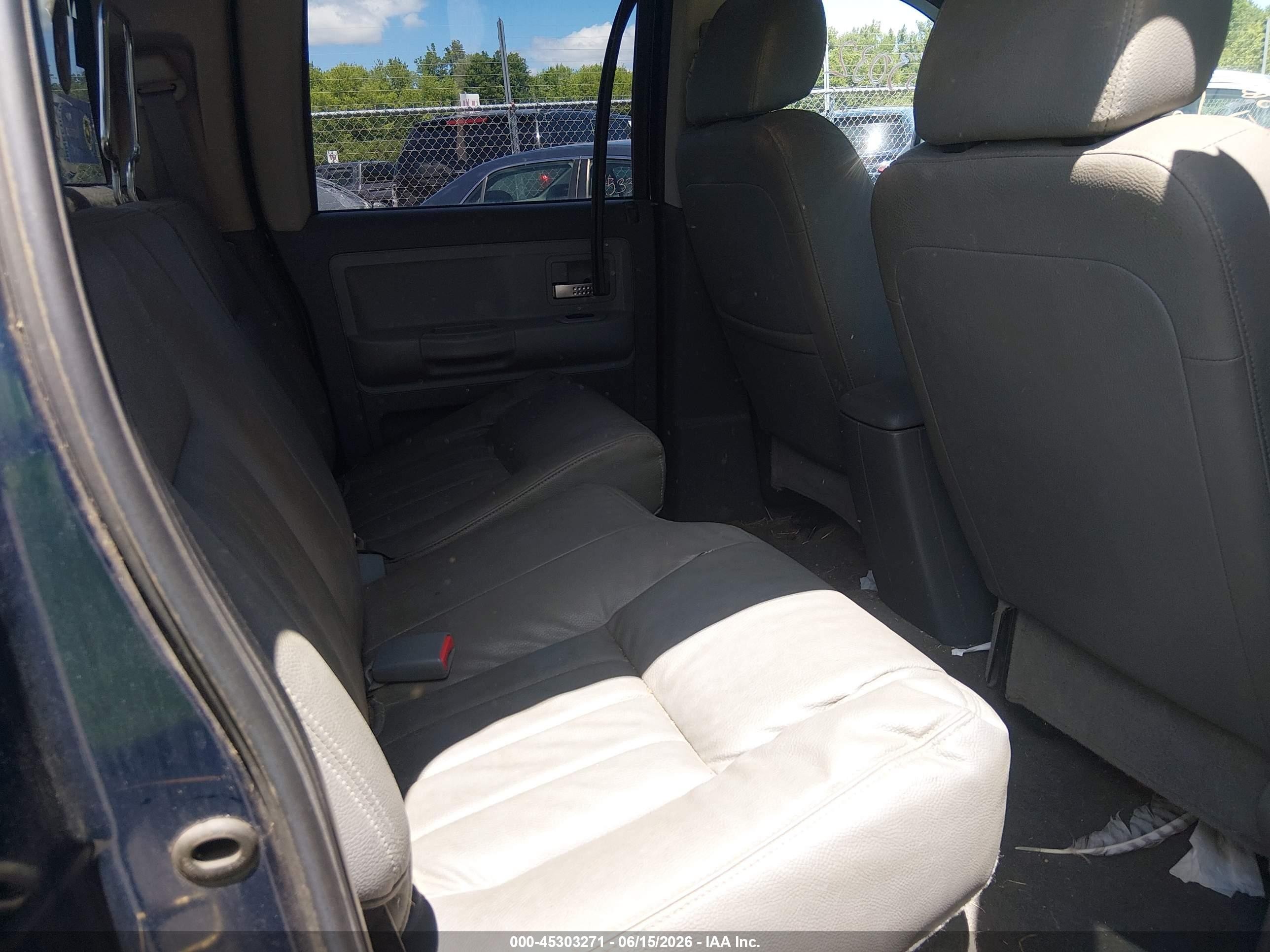 2005 Dodge Dakota Laramie Blue vin: 1D3HW58J05S294188