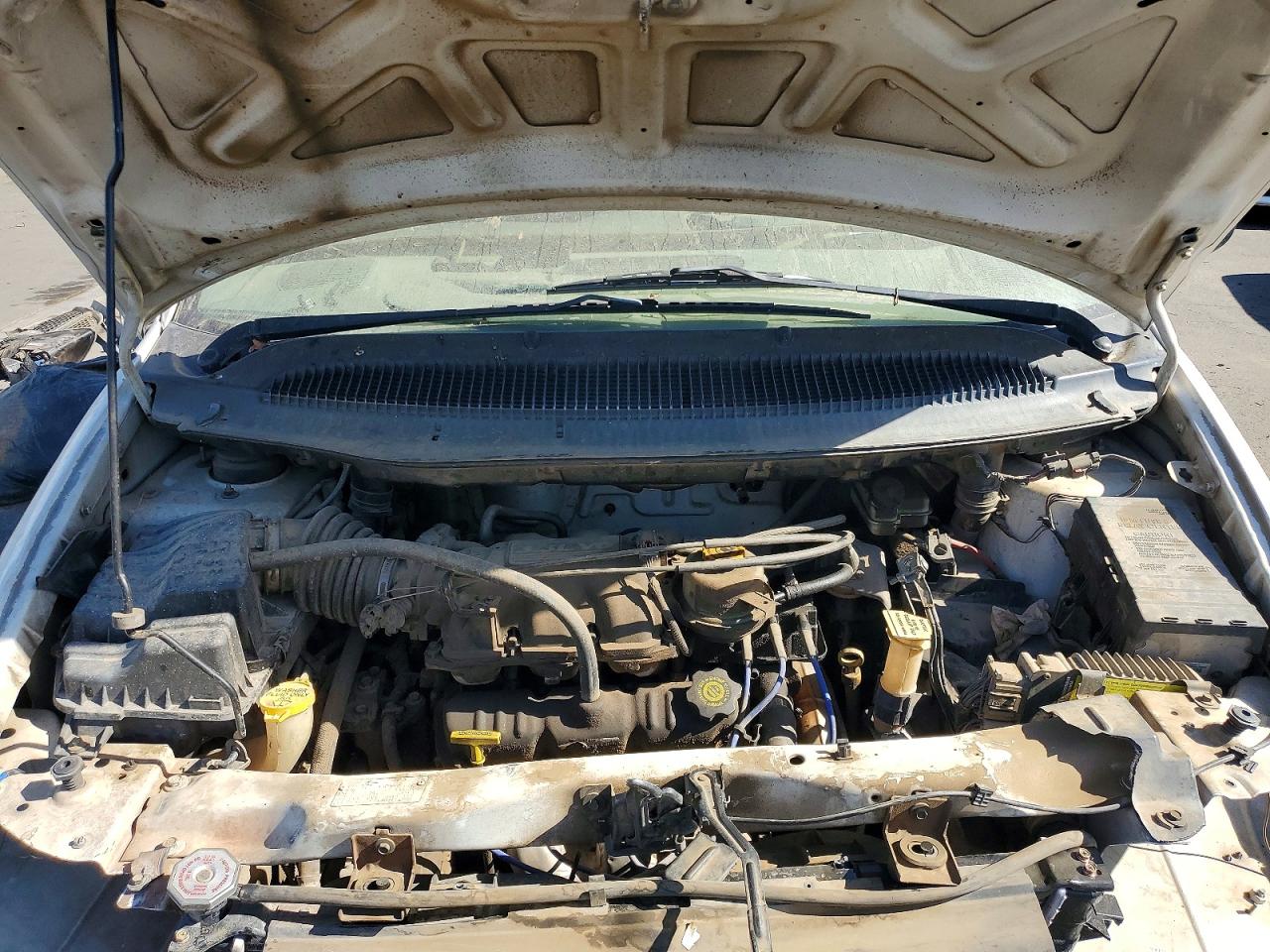 2003 Dodge Caravan C/v White vin: 1D4GP21363B340022