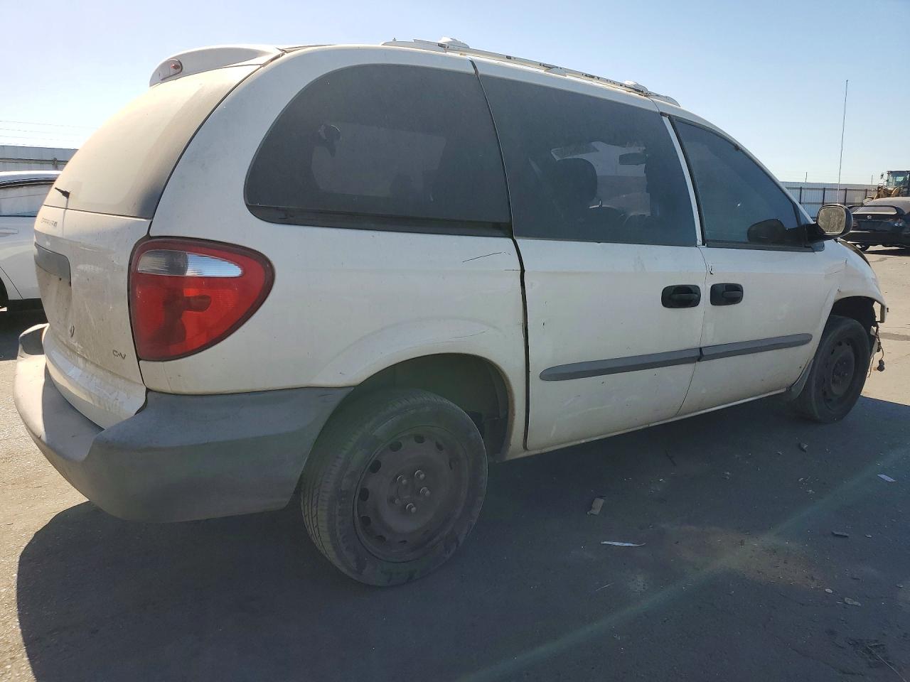 2003 Dodge Caravan C/v White vin: 1D4GP21363B340022