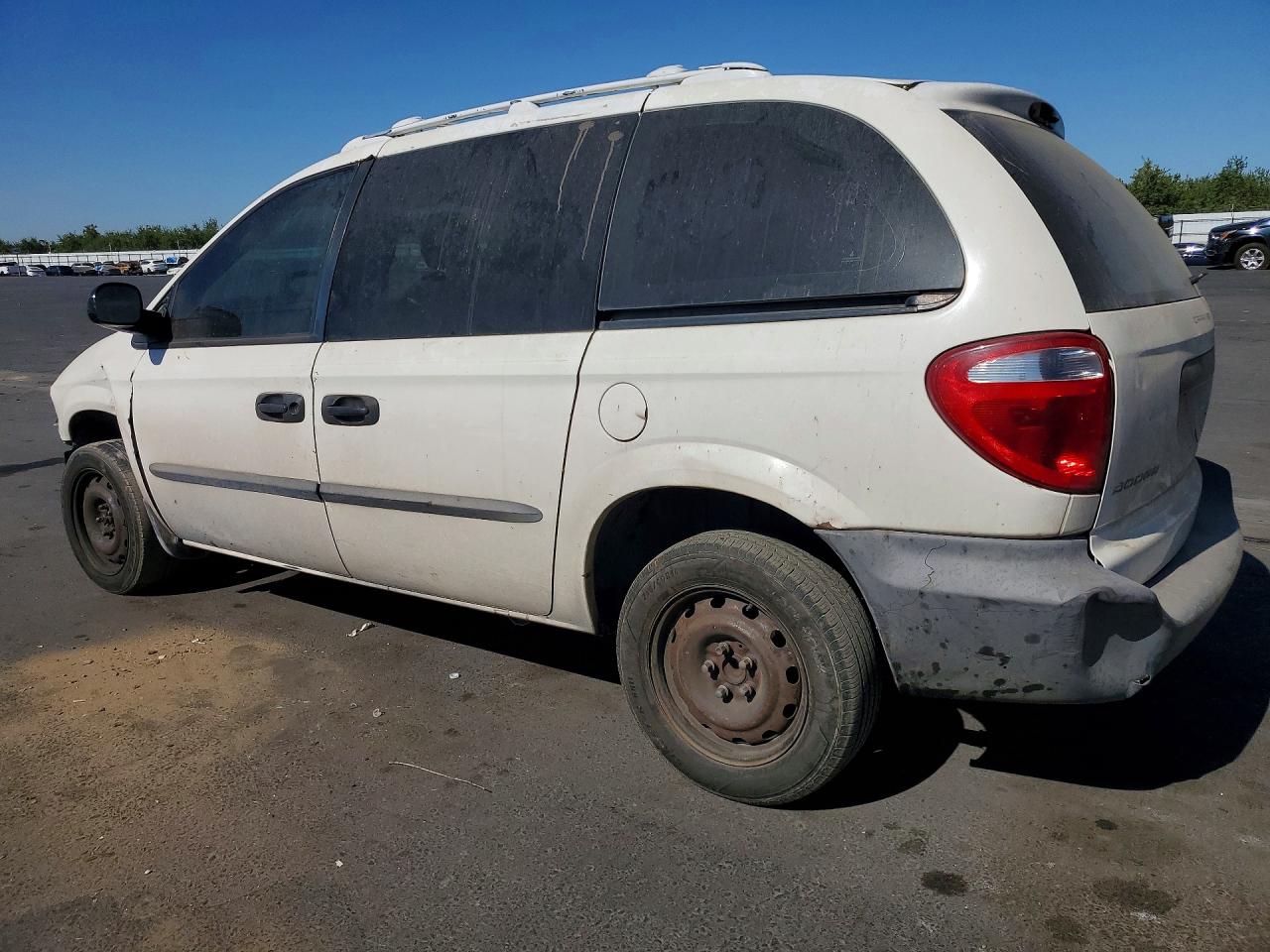 2003 Dodge Caravan C/v White vin: 1D4GP21363B340022