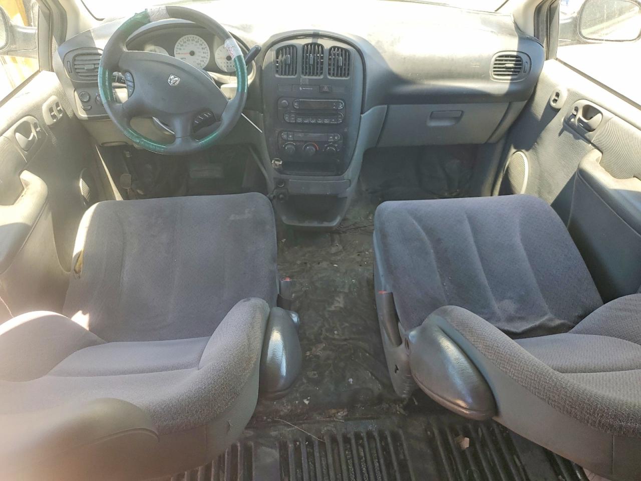 2007 Dodge Caravan C/v White vin: 1D4GP21R97B228633