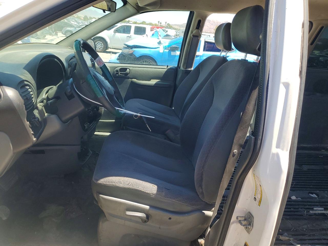 2007 Dodge Caravan C/v White vin: 1D4GP21R97B228633