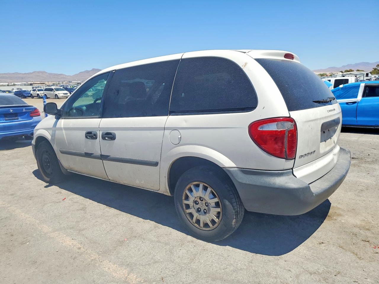 2007 Dodge Caravan C/v White vin: 1D4GP21R97B228633
