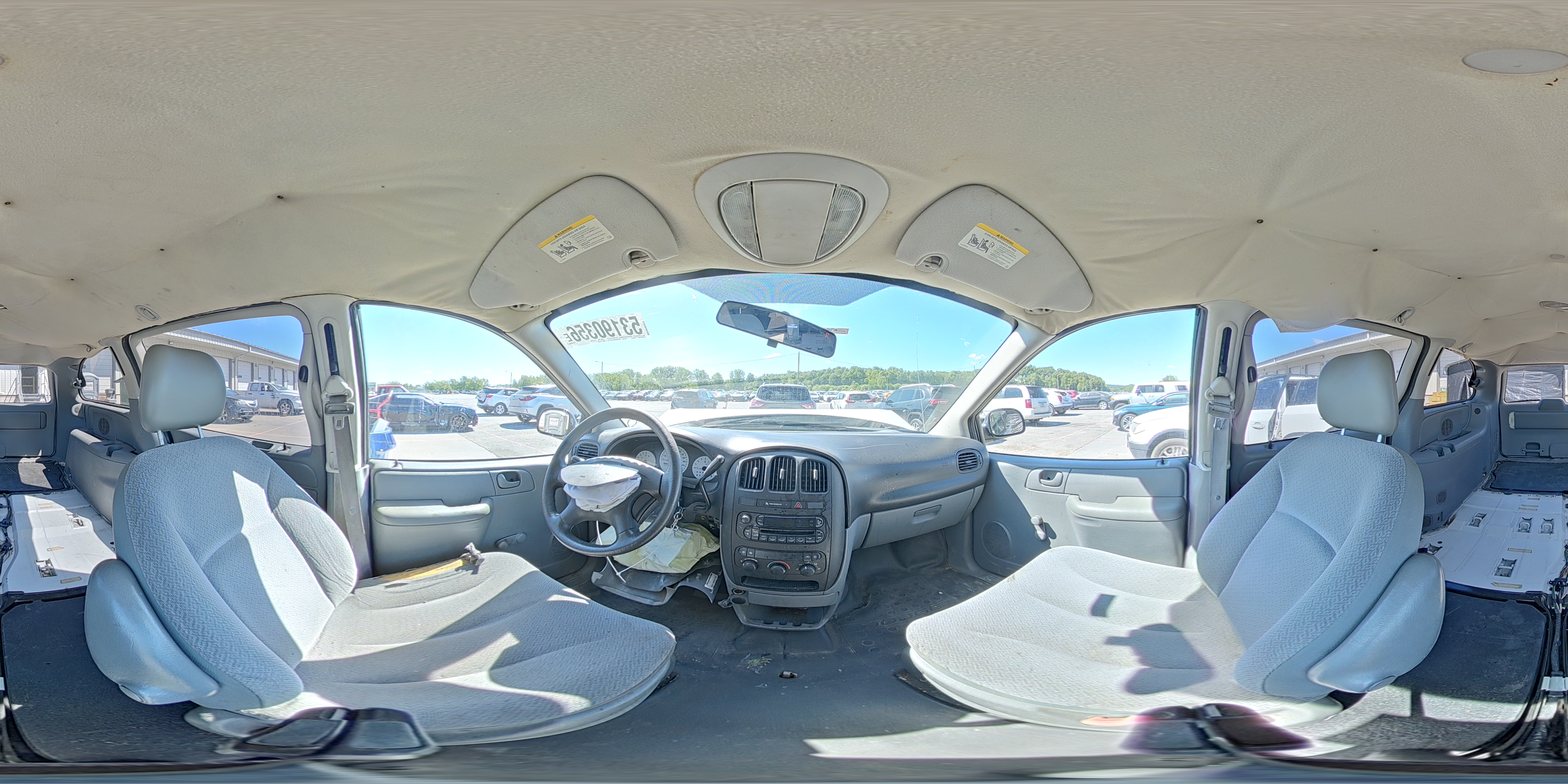 2006 Dodge Grand Caravan C White vin: 1D4GP23E66B641389