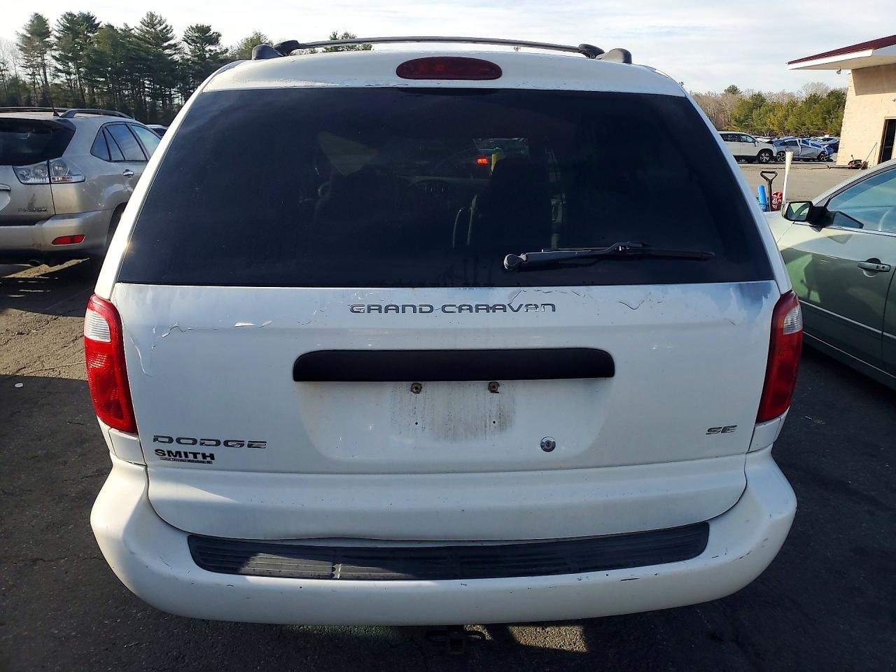 2003 Dodge Grand Caravan Se White vin: 1D4GP24313B223363