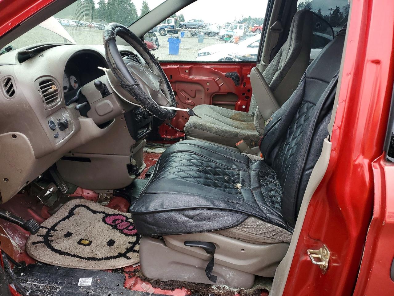 2003 Dodge Grand Caravan Se Red vin: 1D4GP24313B259781