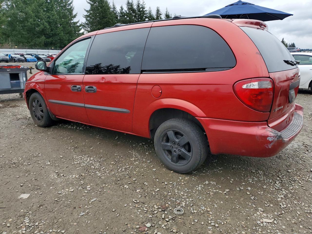 2003 Dodge Grand Caravan Se Red vin: 1D4GP24313B259781