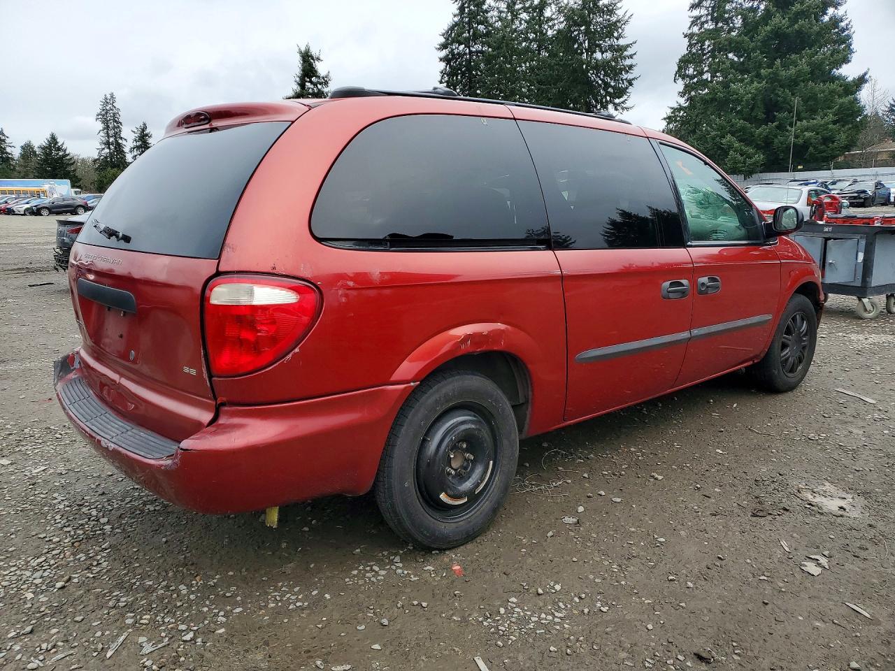 2003 Dodge Grand Caravan Se Red vin: 1D4GP24313B259781