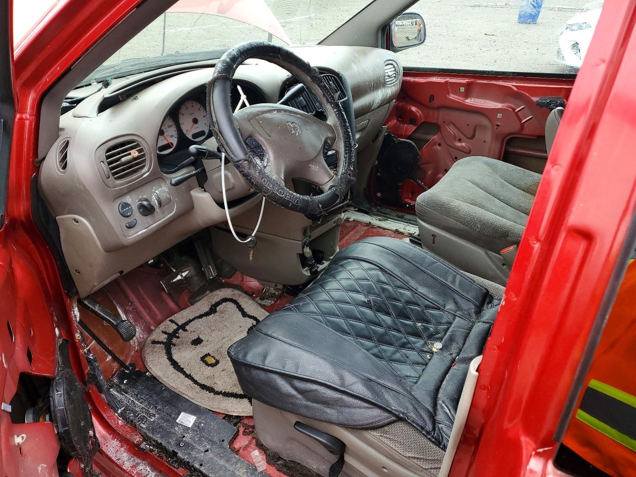 2003 Dodge Grand Caravan Se Red vin: 1D4GP24313B259781