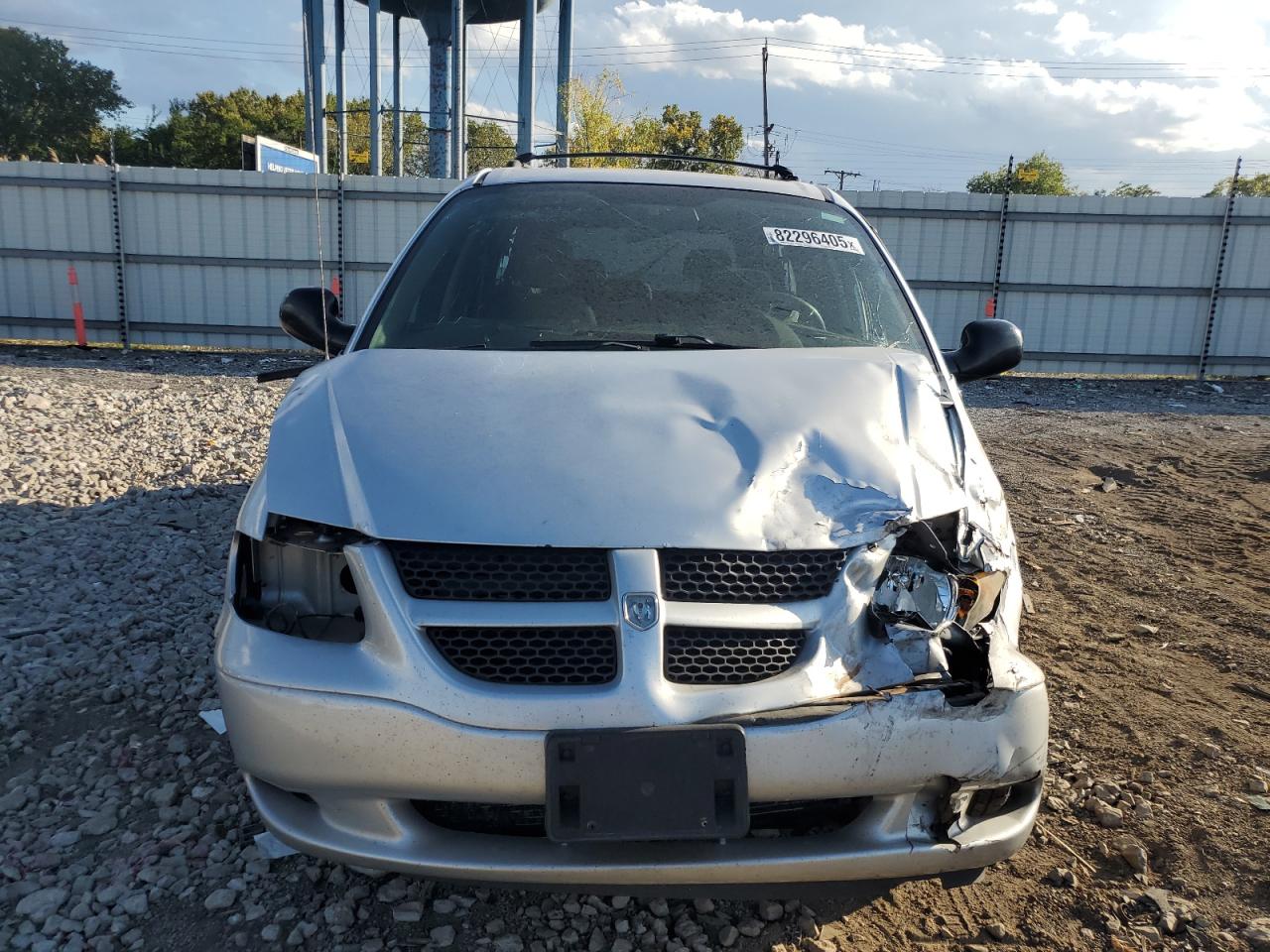 2003 Dodge Grand Caravan Se Gray vin: 1D4GP24313B285149
