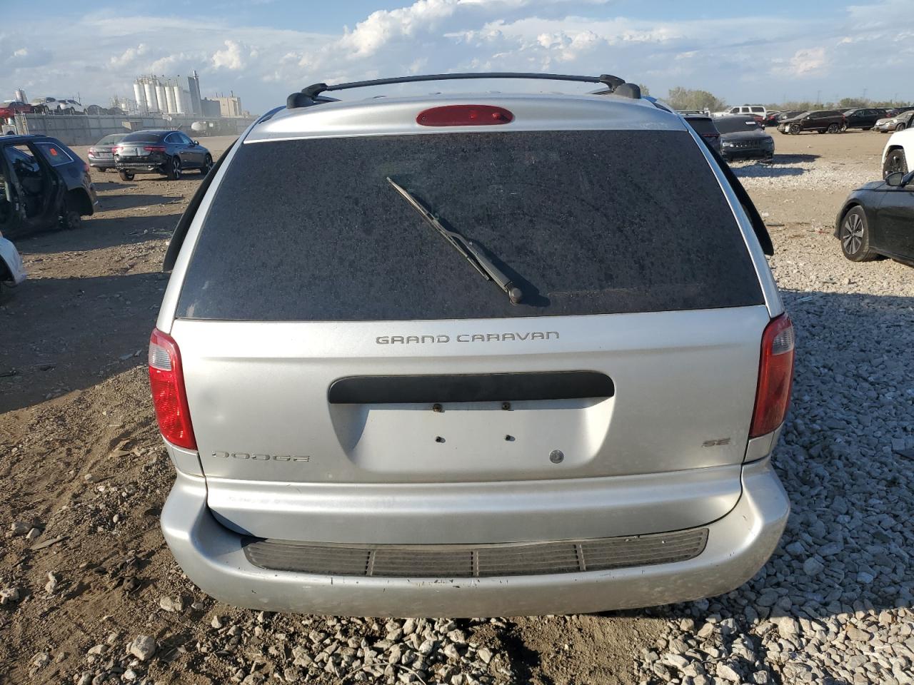 2003 Dodge Grand Caravan Se Gray vin: 1D4GP24313B285149