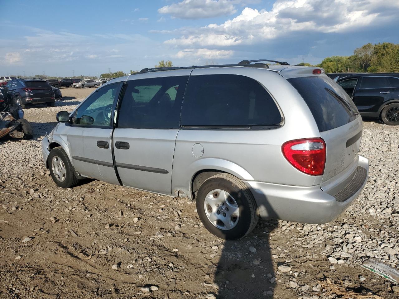 2003 Dodge Grand Caravan Se Gray vin: 1D4GP24313B285149