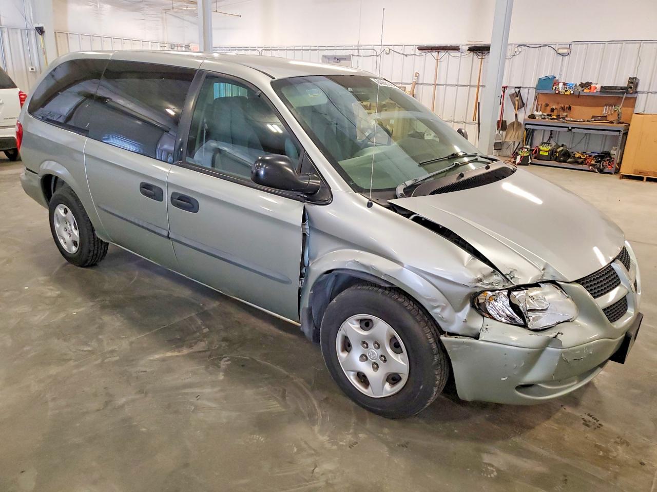 2003 Dodge Grand Caravan Se Silver vin: 1D4GP24323B196397