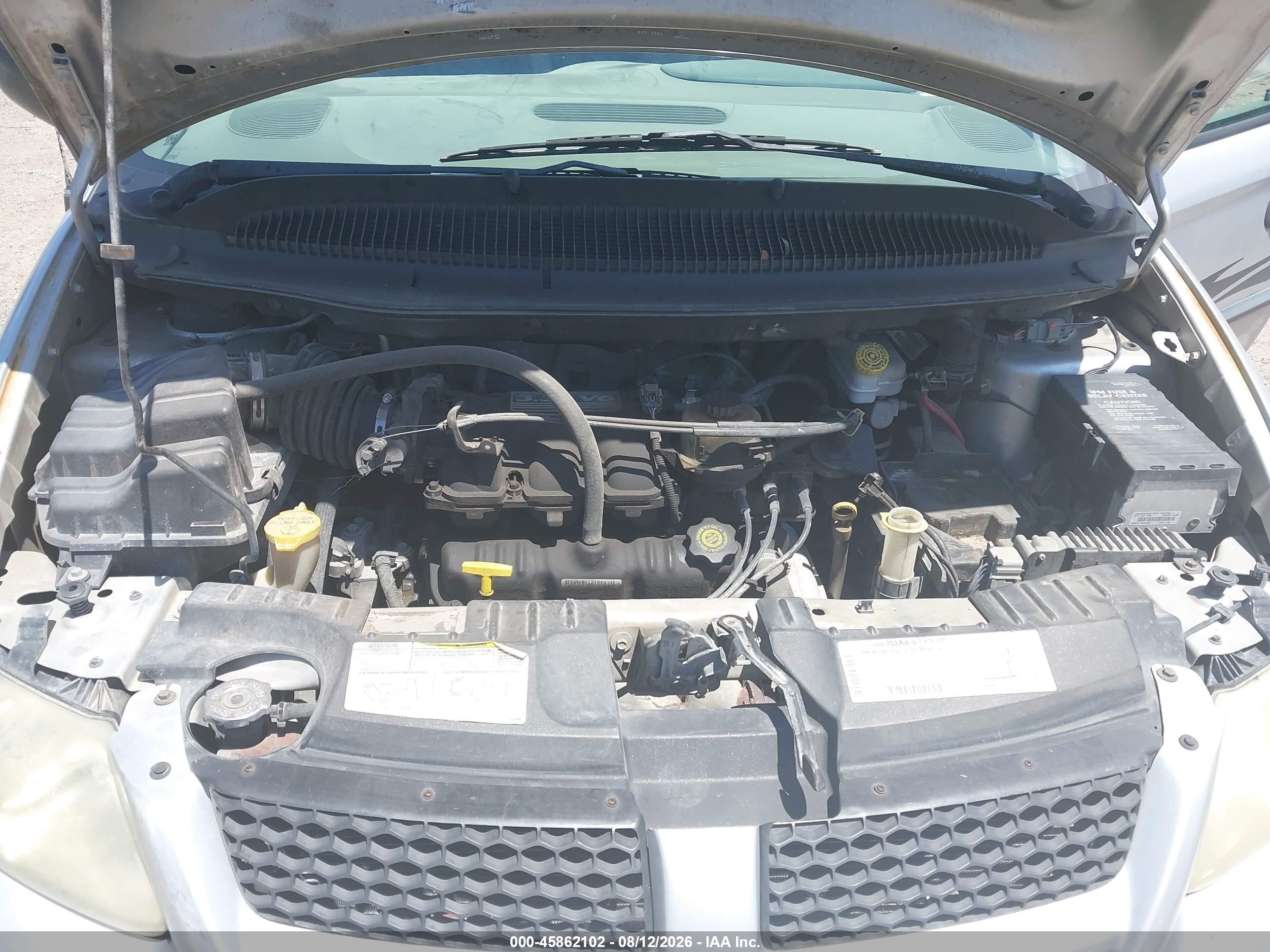 2003 Dodge Grand Caravan Se Silver vin: 1D4GP24353B191355
