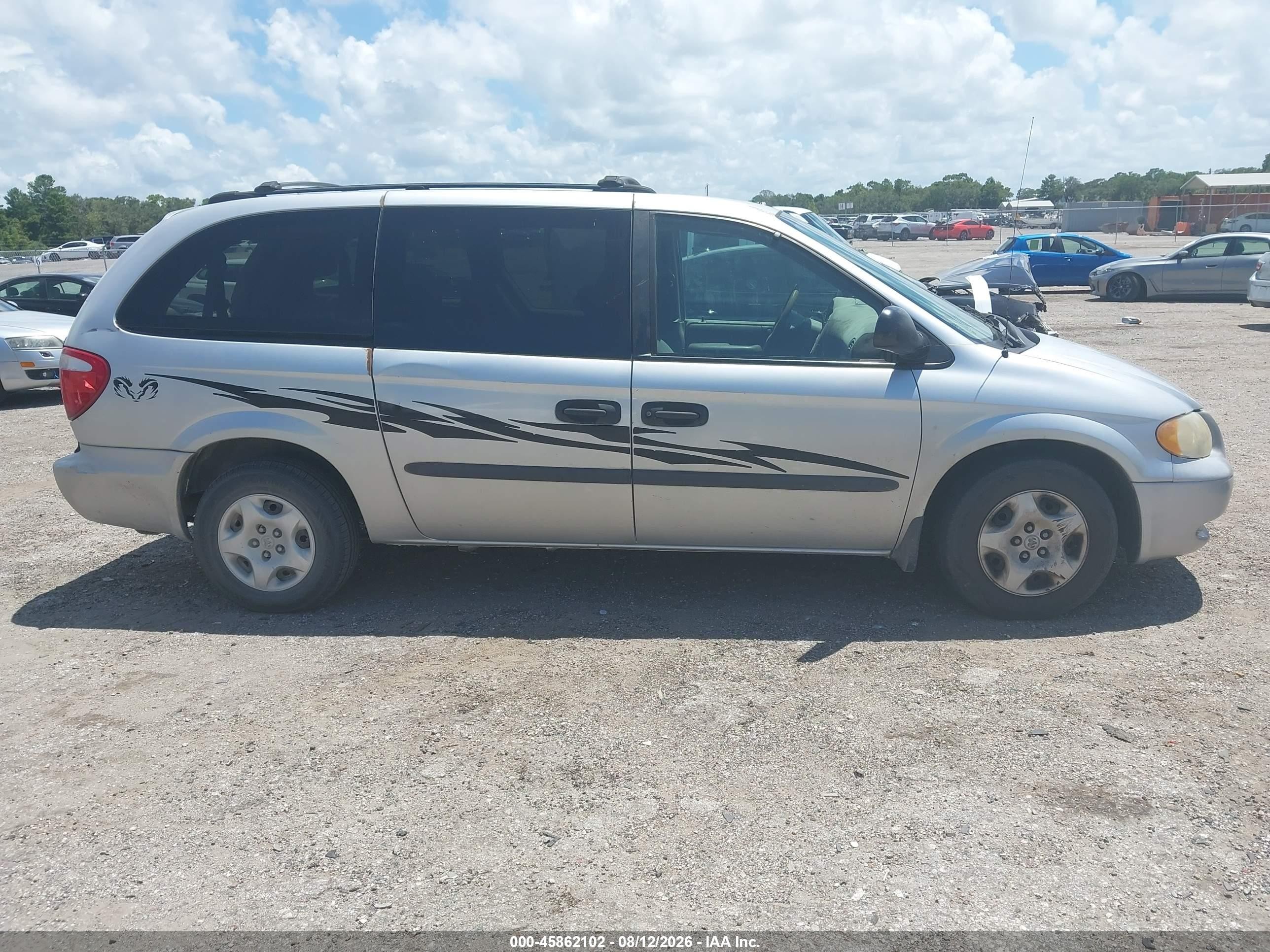 2003 Dodge Grand Caravan Se Silver vin: 1D4GP24353B191355