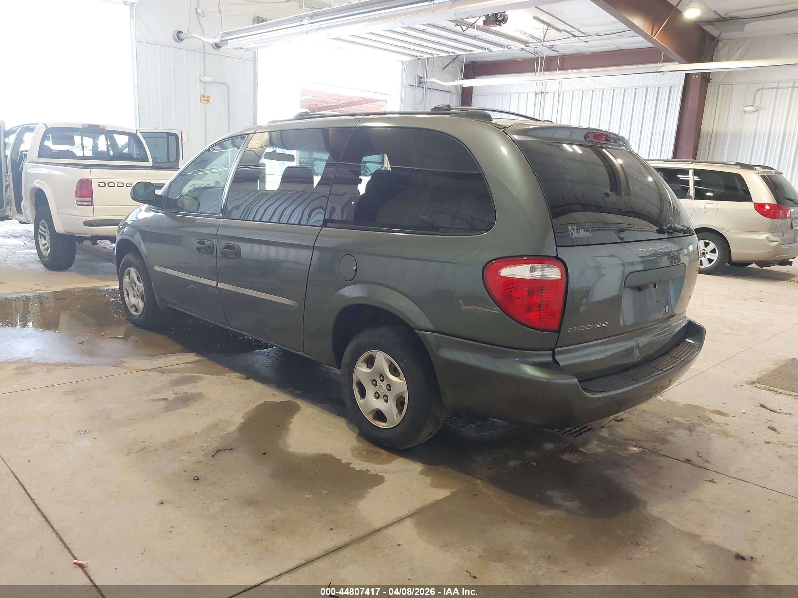 2003 Dodge Grand Caravan Se Gray vin: 1D4GP24353B237430
