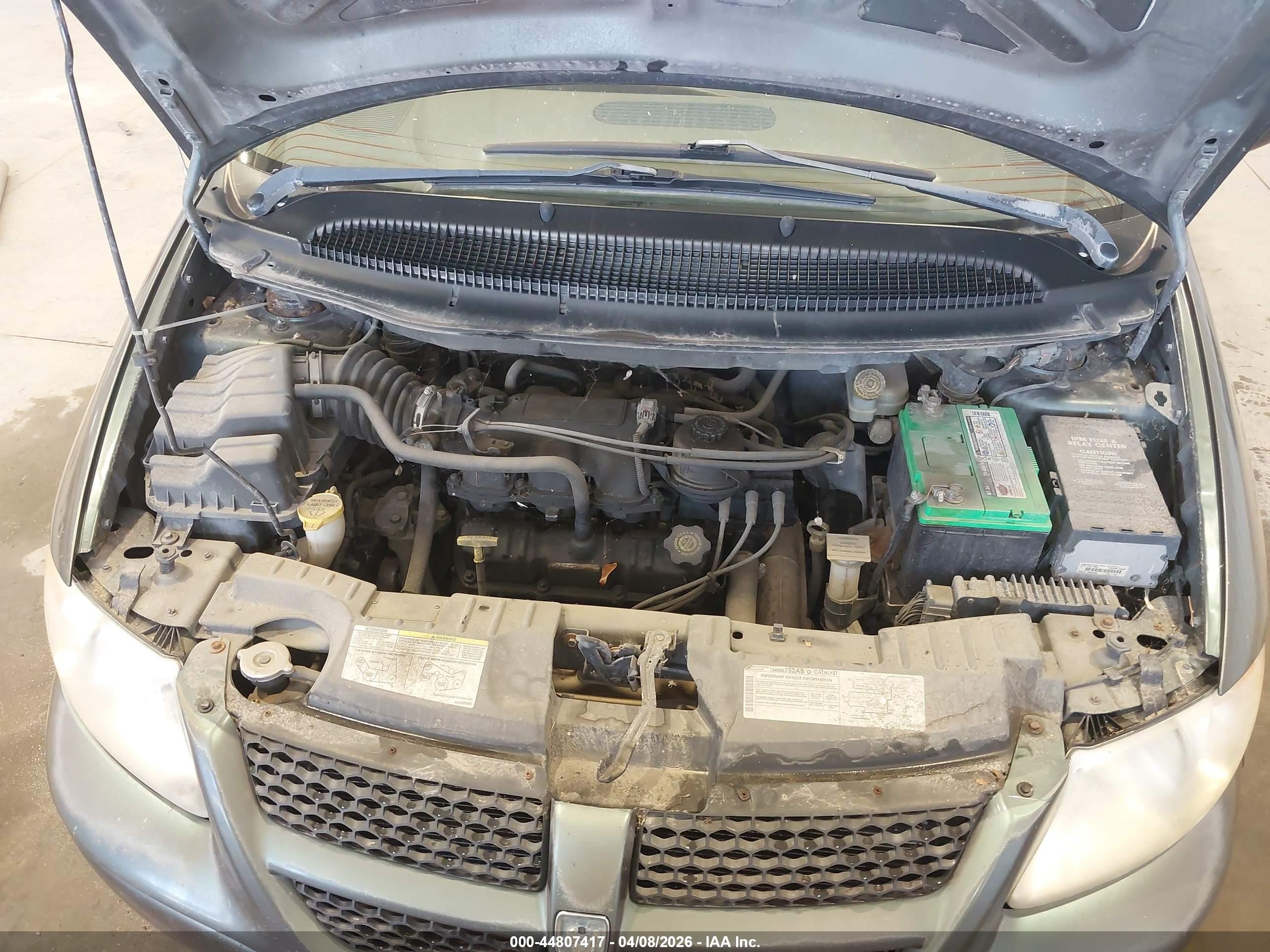 2003 Dodge Grand Caravan Se Gray vin: 1D4GP24353B237430