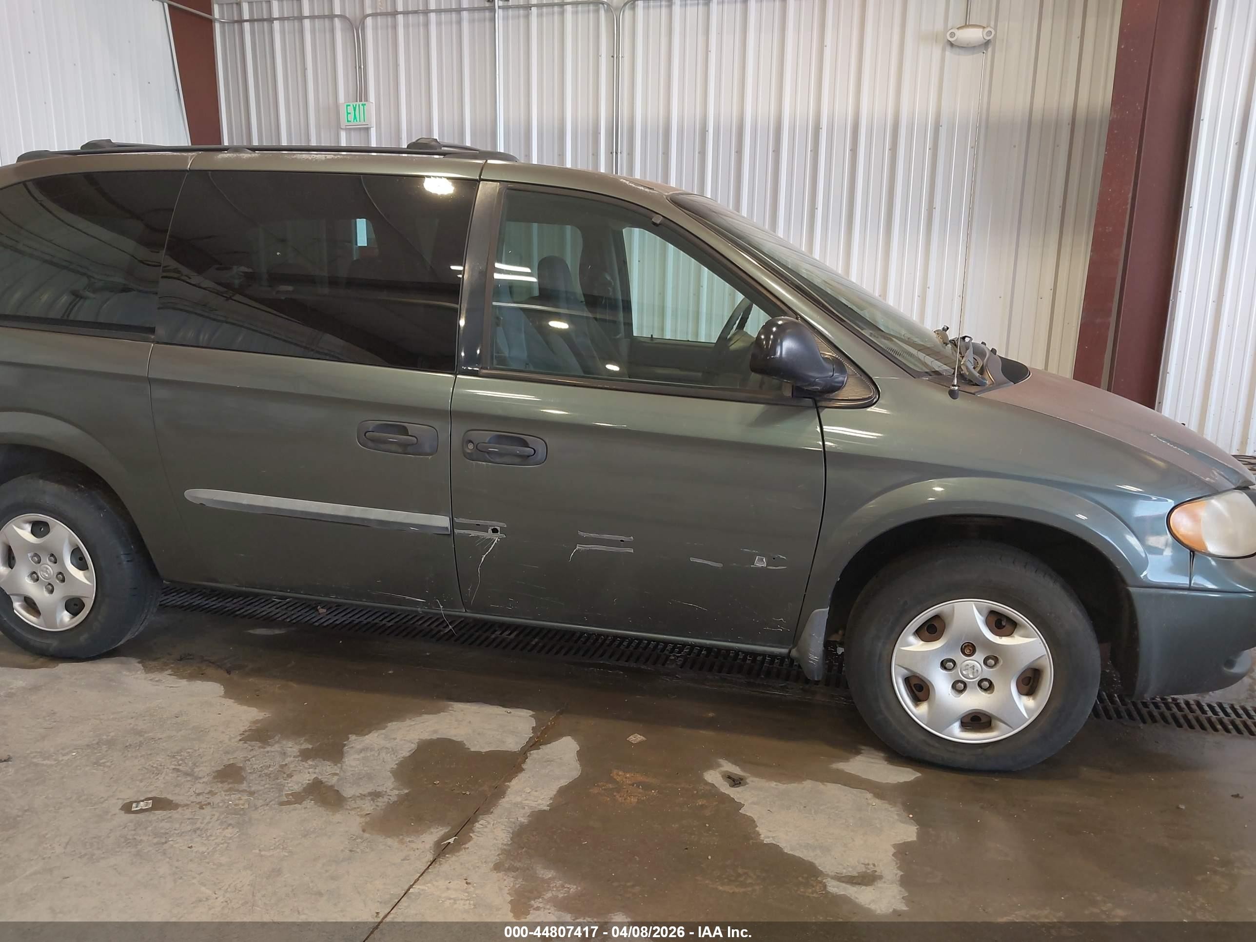 2003 Dodge Grand Caravan Se Gray vin: 1D4GP24353B237430