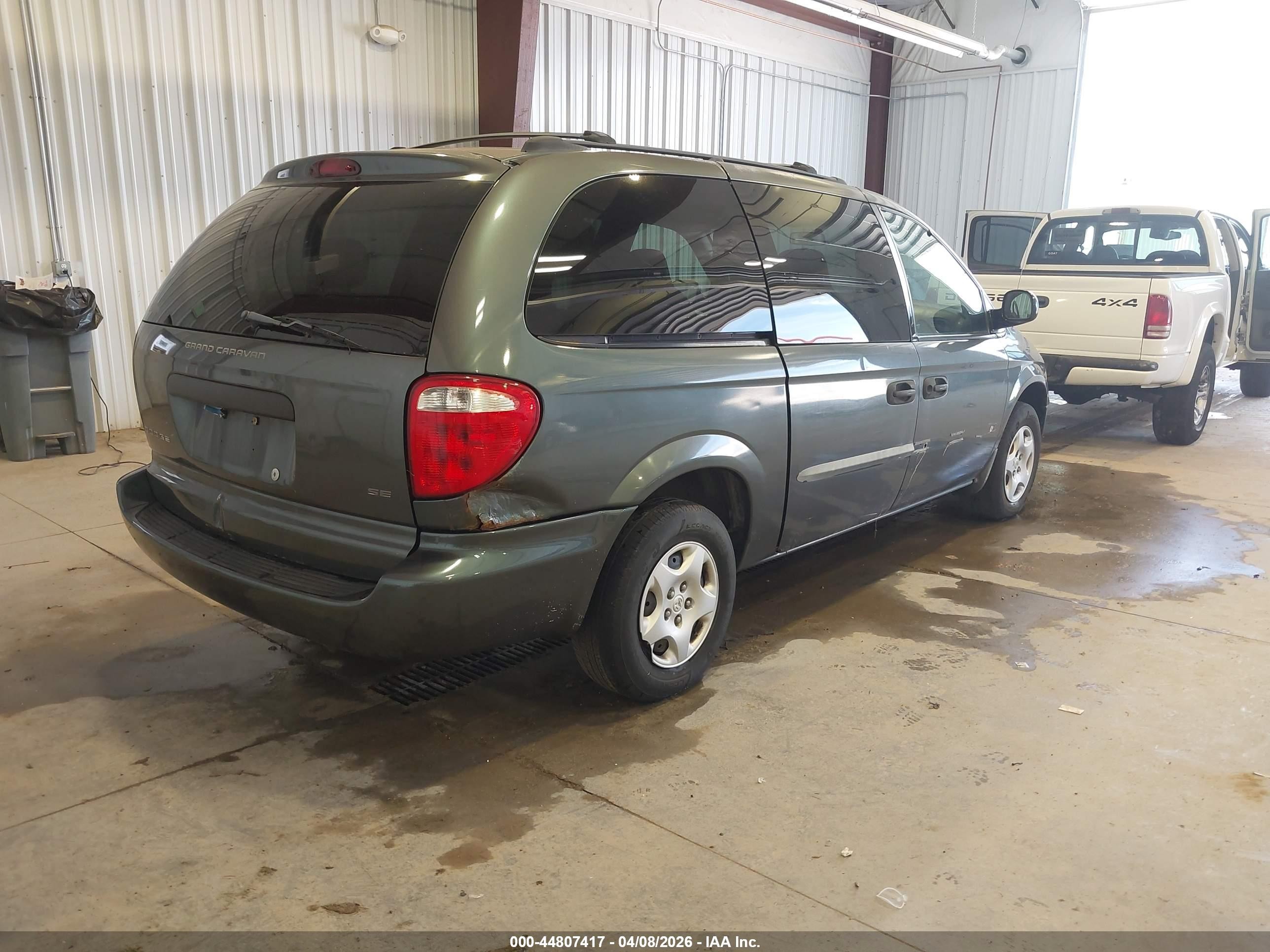 2003 Dodge Grand Caravan Se Gray vin: 1D4GP24353B237430