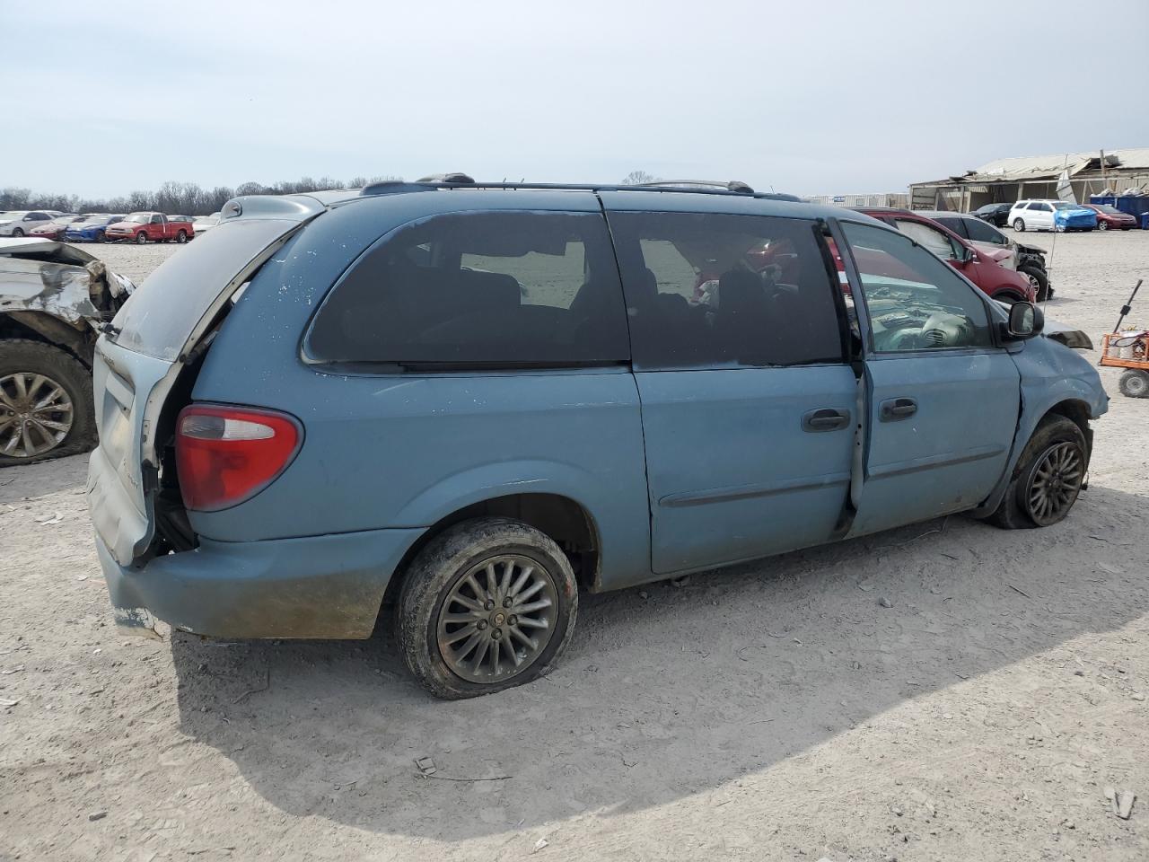 2003 Dodge Grand Caravan Se Синий vin: 1D4GP24353B288748