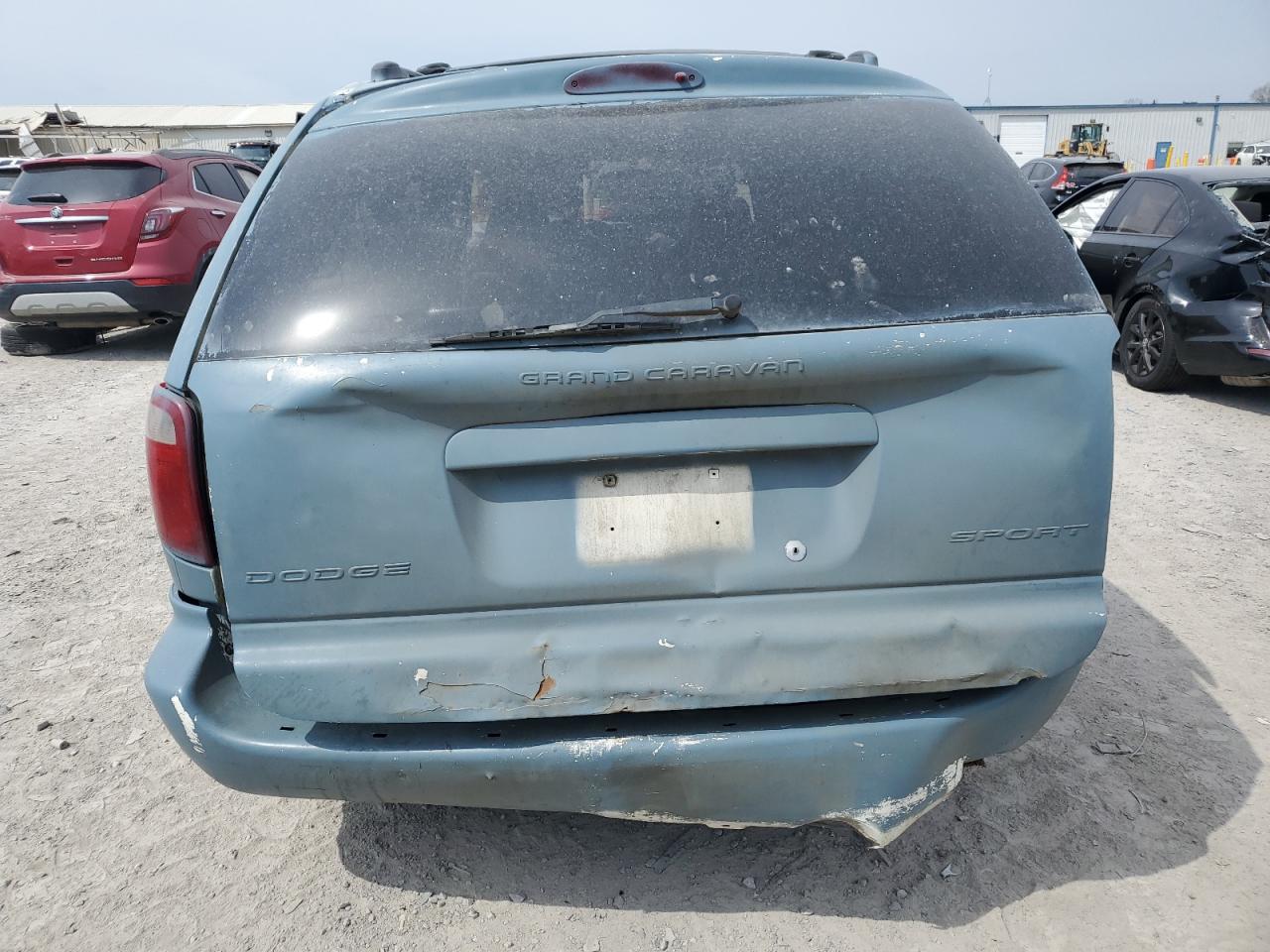 2003 Dodge Grand Caravan Se Синий vin: 1D4GP24353B288748