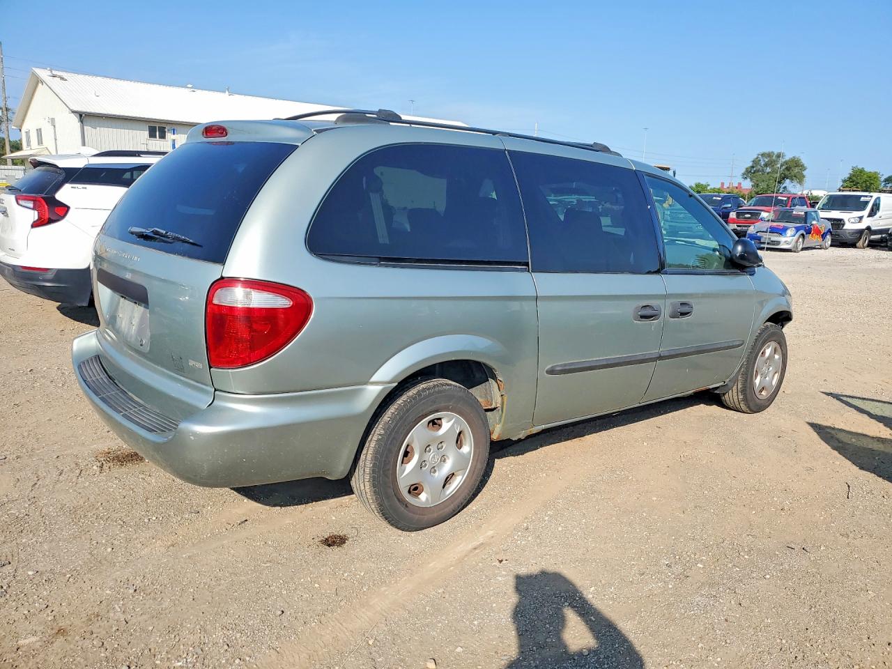 2003 Dodge Grand Caravan Se Silver vin: 1D4GP24363B230051