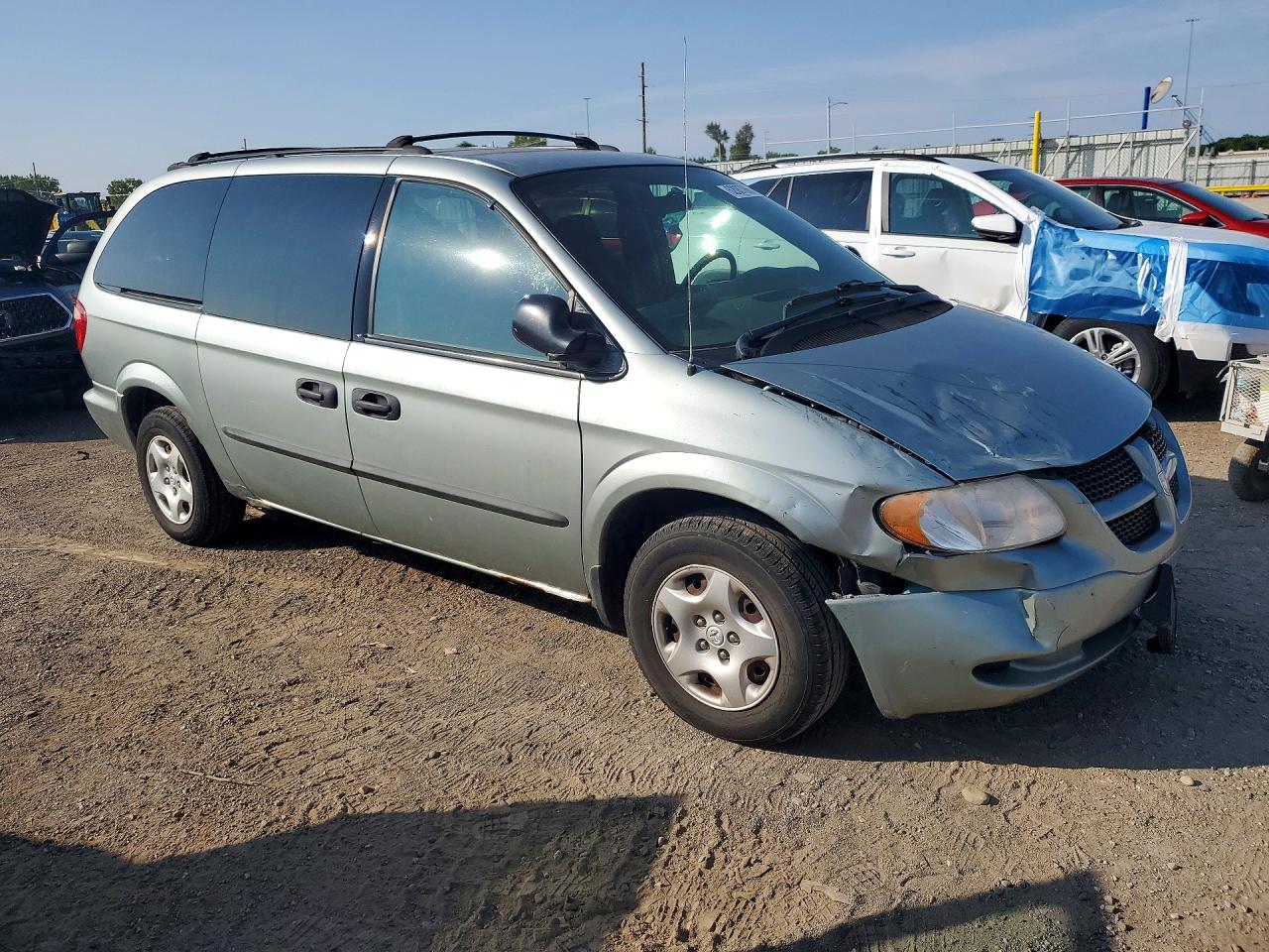 2003 Dodge Grand Caravan Se Silver vin: 1D4GP24363B230051
